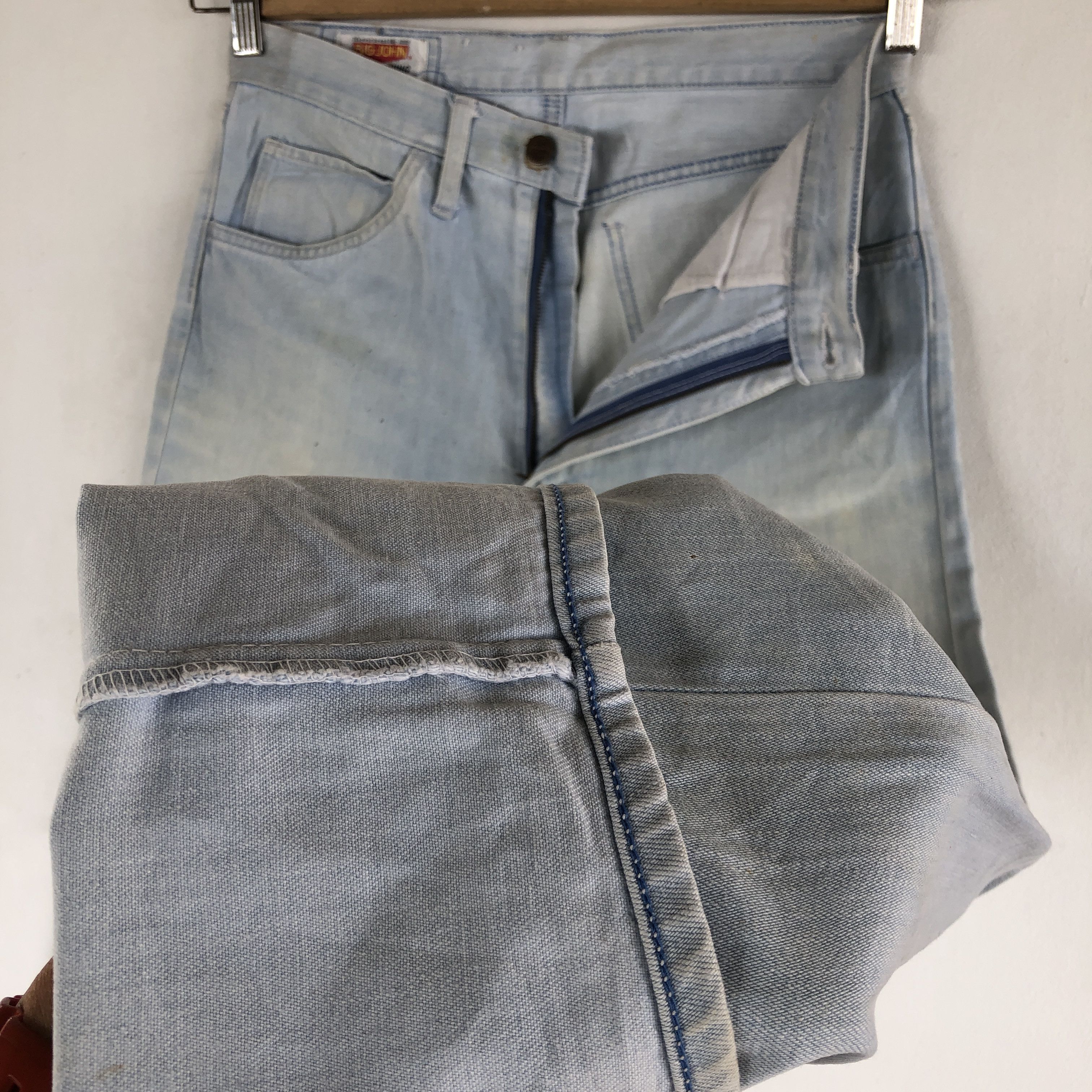 Big John Vintage Big John Jeans Big John Light Wash Denim Pants Size 30" / US 8 / IT 44 - 10 Thumbnail