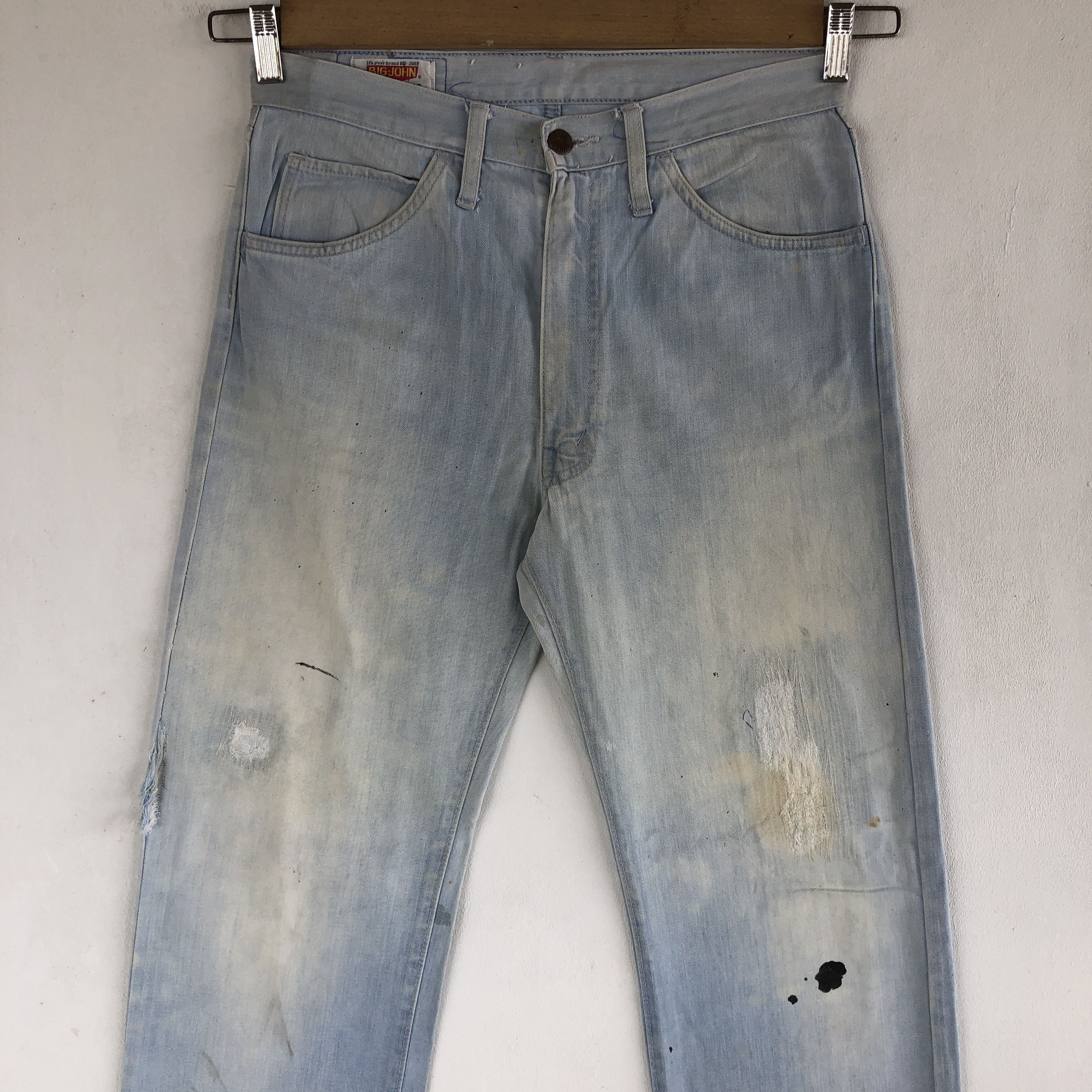 Big John Vintage Big John Jeans Big John Light Wash Denim Pants Size 30" / US 8 / IT 44 - 5 Thumbnail