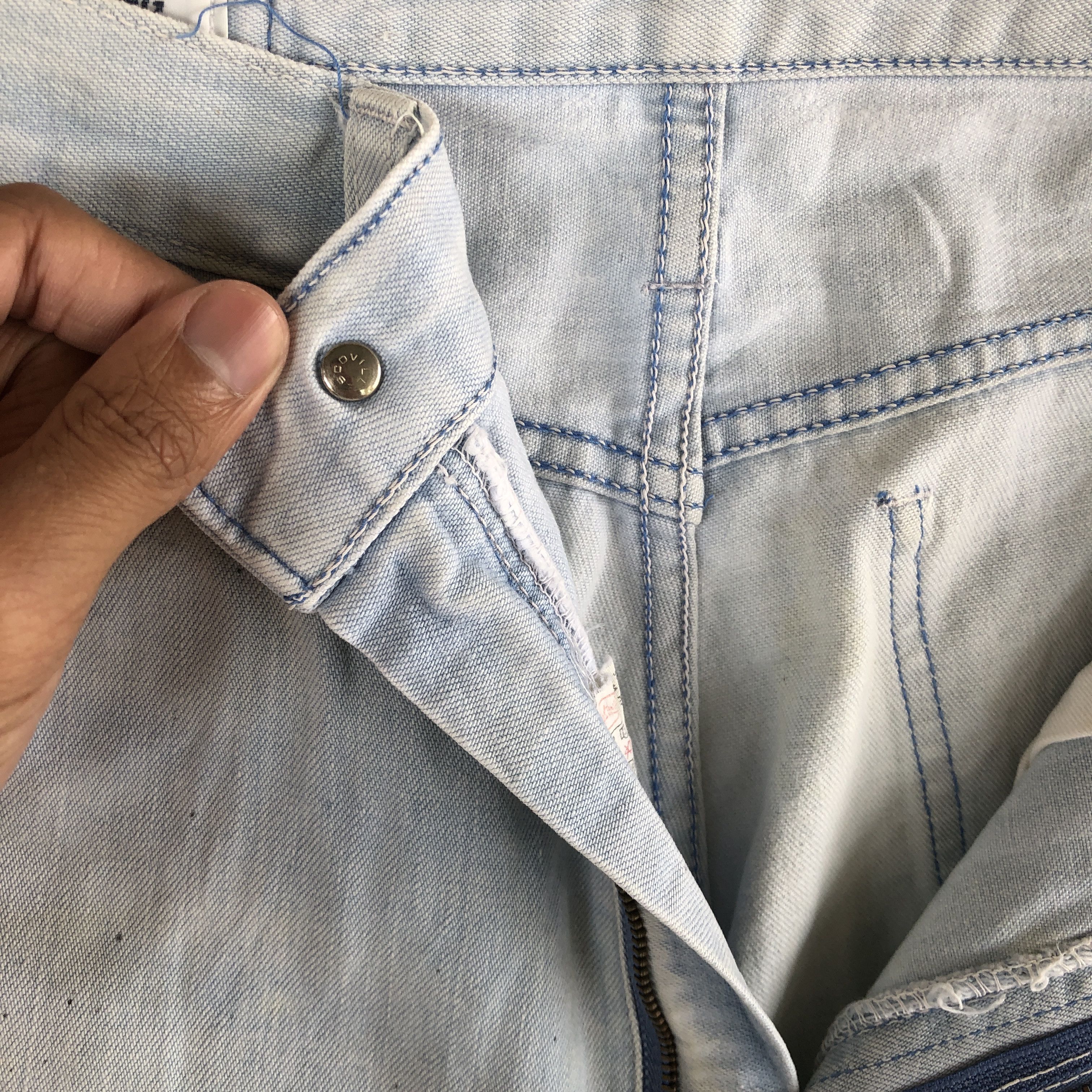 Big John Vintage Big John Jeans Big John Light Wash Denim Pants Size 30" / US 8 / IT 44 - 9 Thumbnail