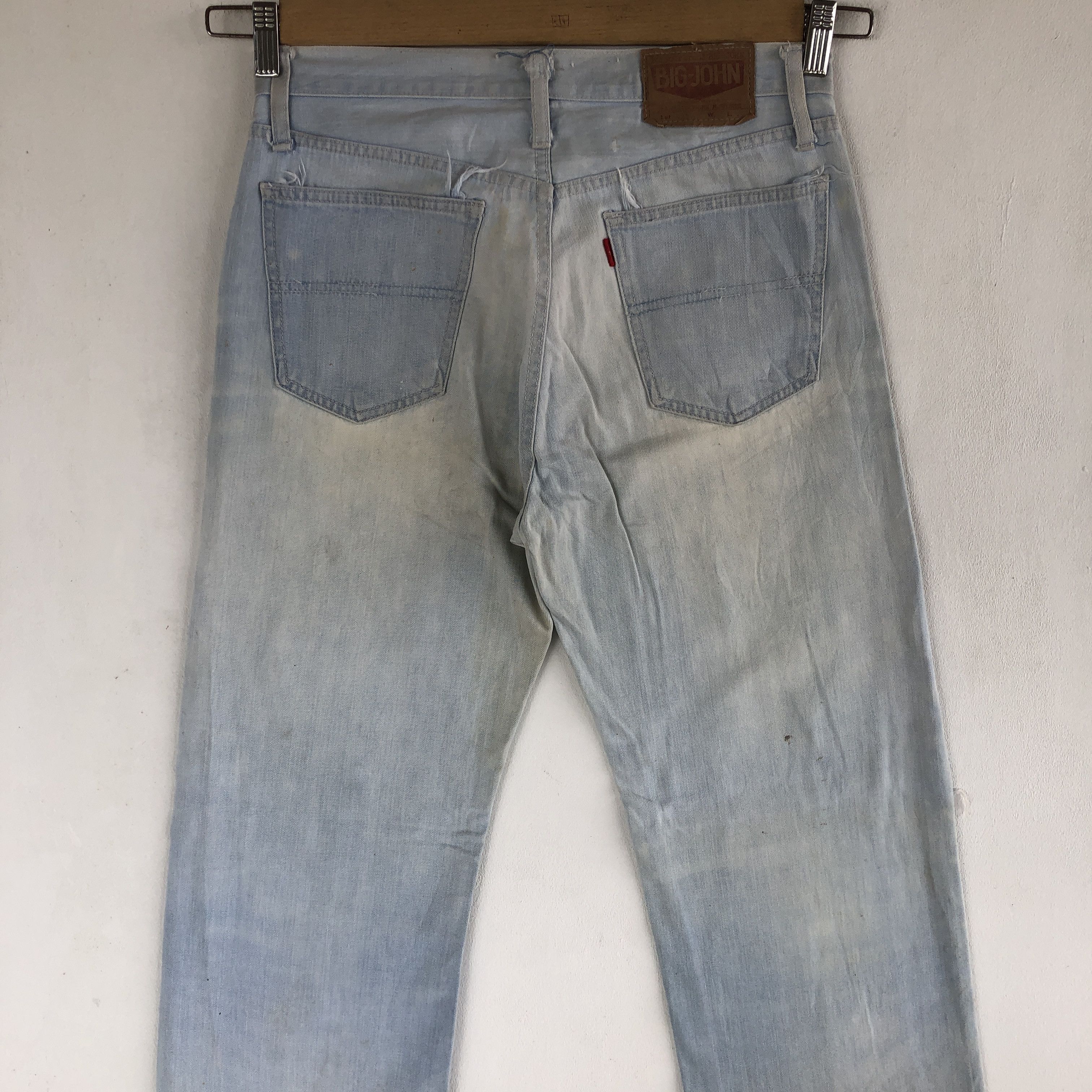 Big John Vintage Big John Jeans Big John Light Wash Denim Pants Size 30" / US 8 / IT 44 - 6 Thumbnail