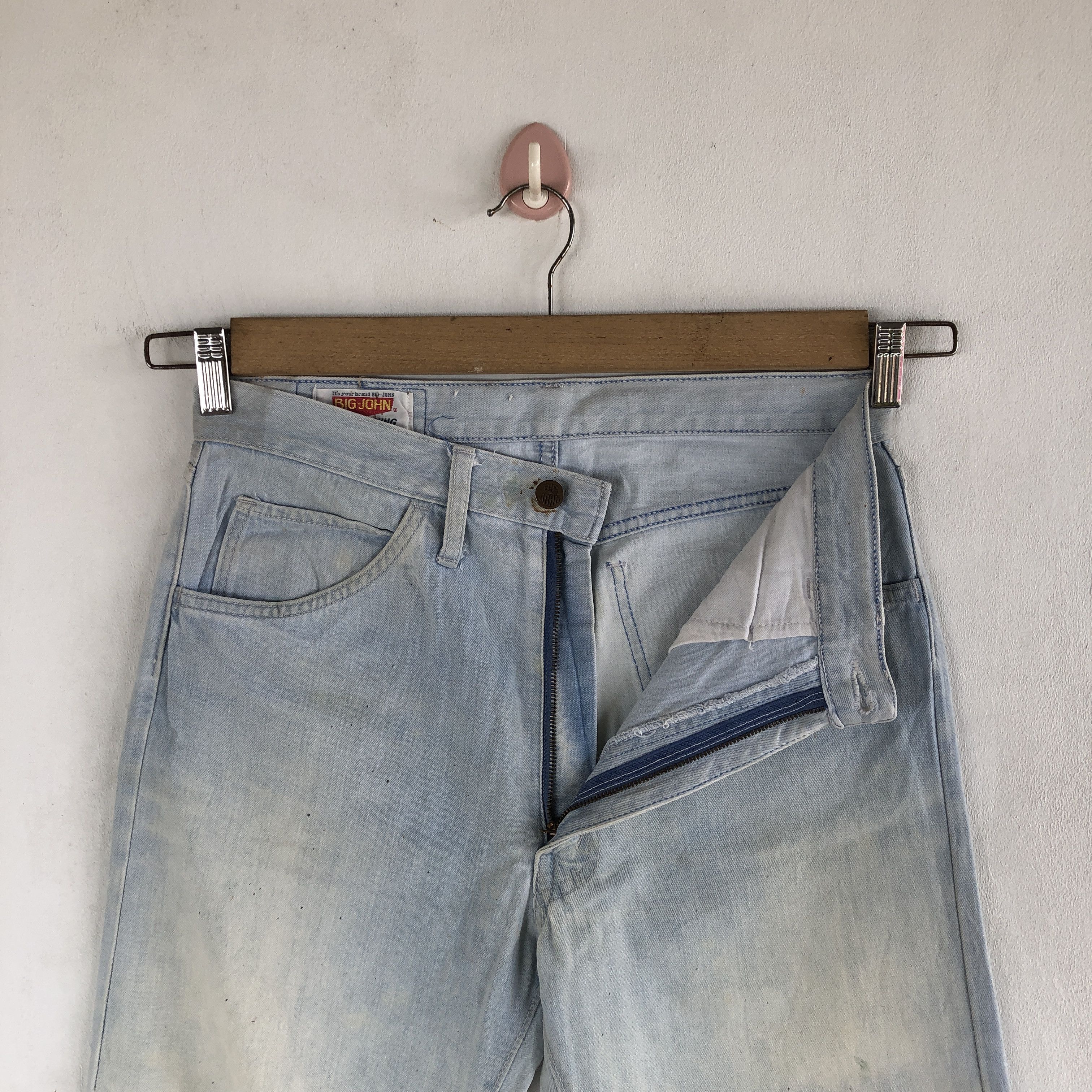 Big John Vintage Big John Jeans Big John Light Wash Denim Pants Size 30" / US 8 / IT 44 - 8 Thumbnail