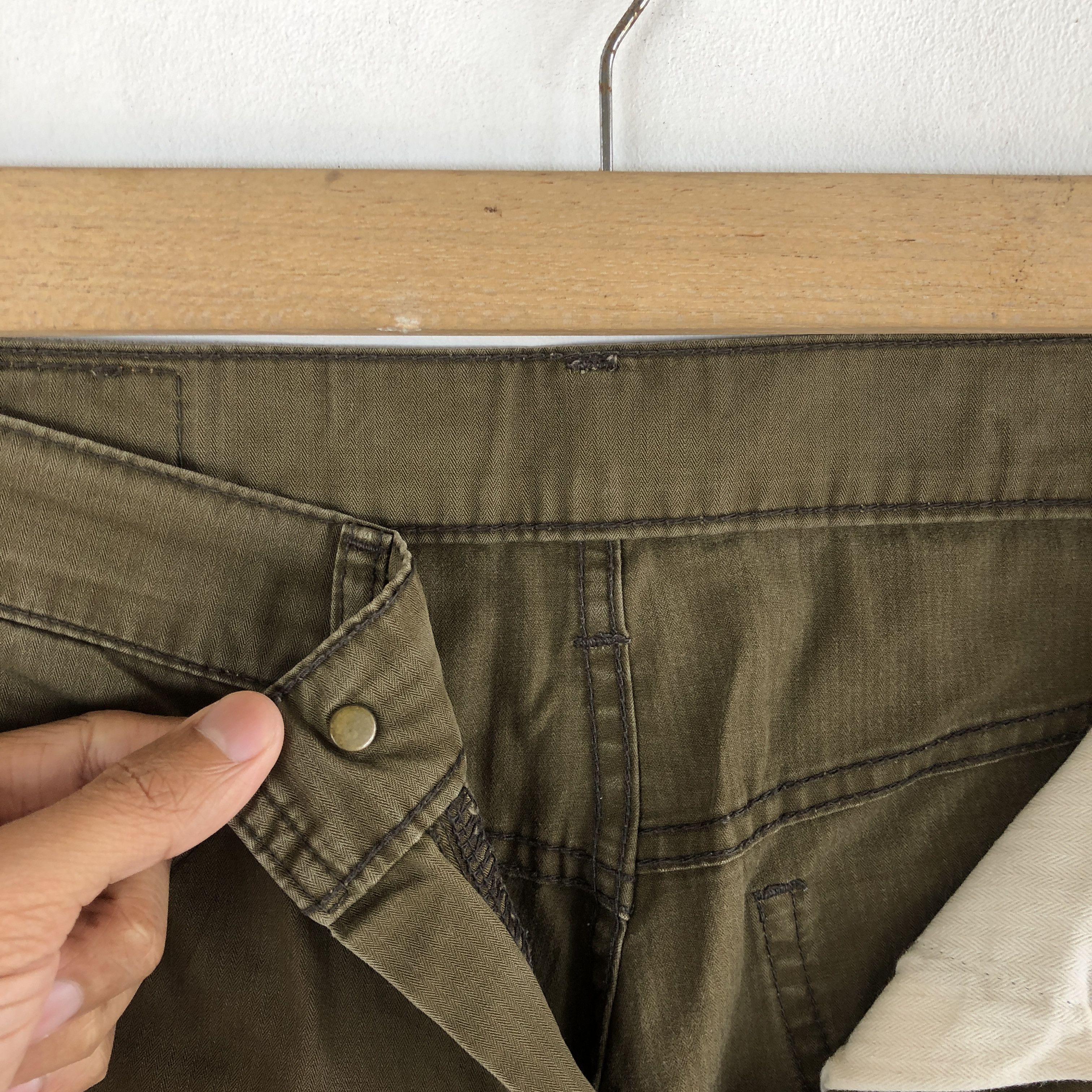 Levi's Vintage Levi's Bootcut Jeans Green Levis 517 Flare Denim Size 30" / US 8 / IT 44 - 9 Thumbnail