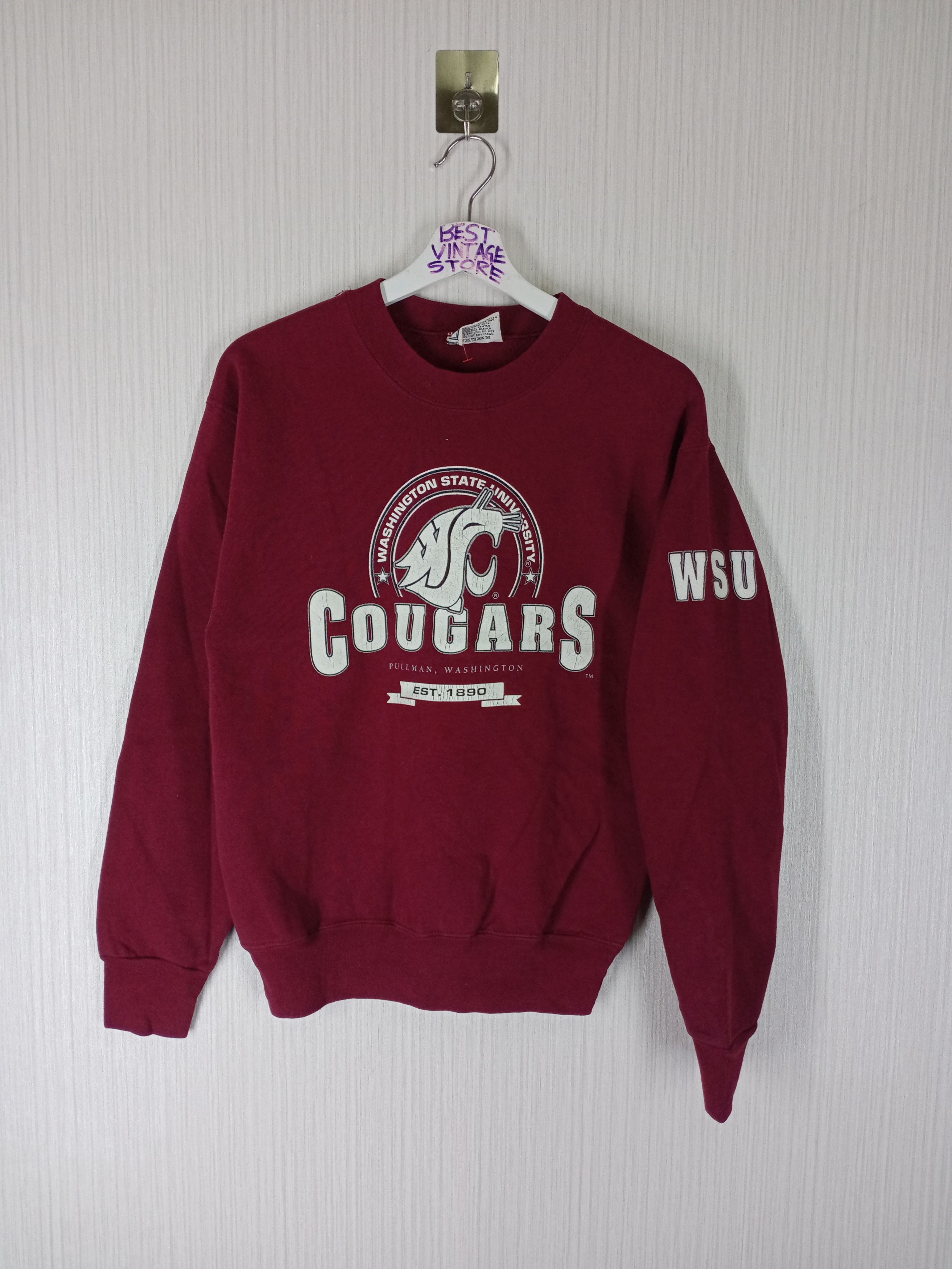 Wsu vintage sweatshirt hotsell