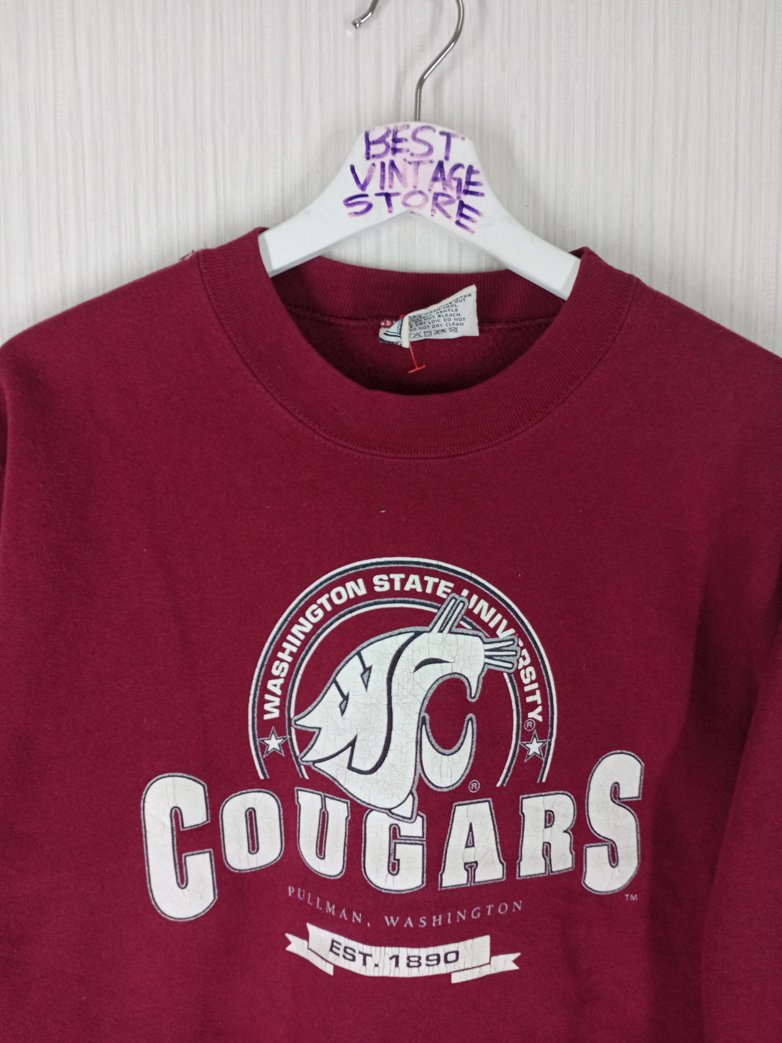 Other Vintage Washington State University Cougars Sweatshirt Size US S / EU 44-46 / 1 - 4 Thumbnail