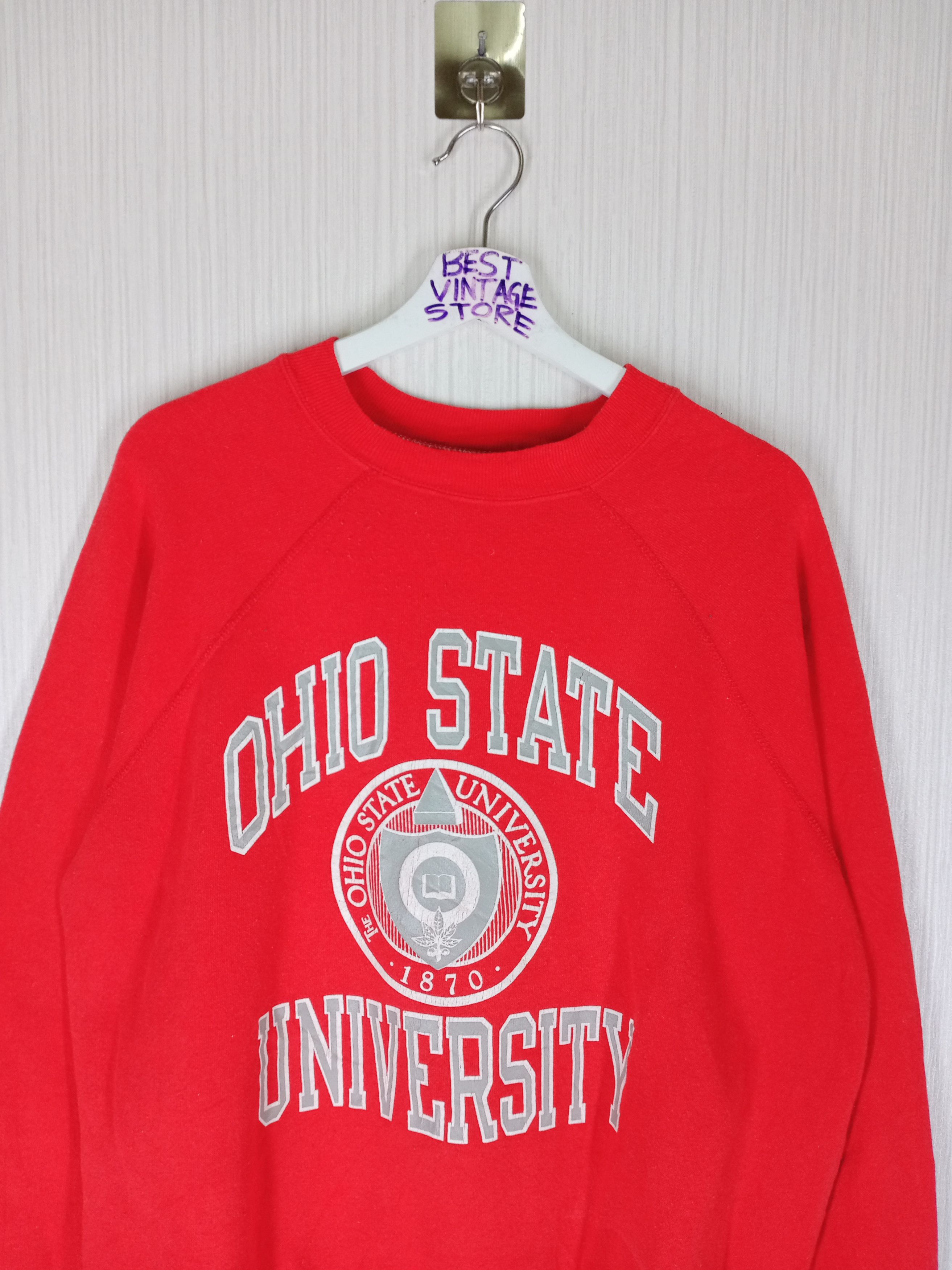 Other Vintage Ohio State University Sweatshirt Crewneck 90s Size US L / EU 52-54 / 3 - 3 Thumbnail