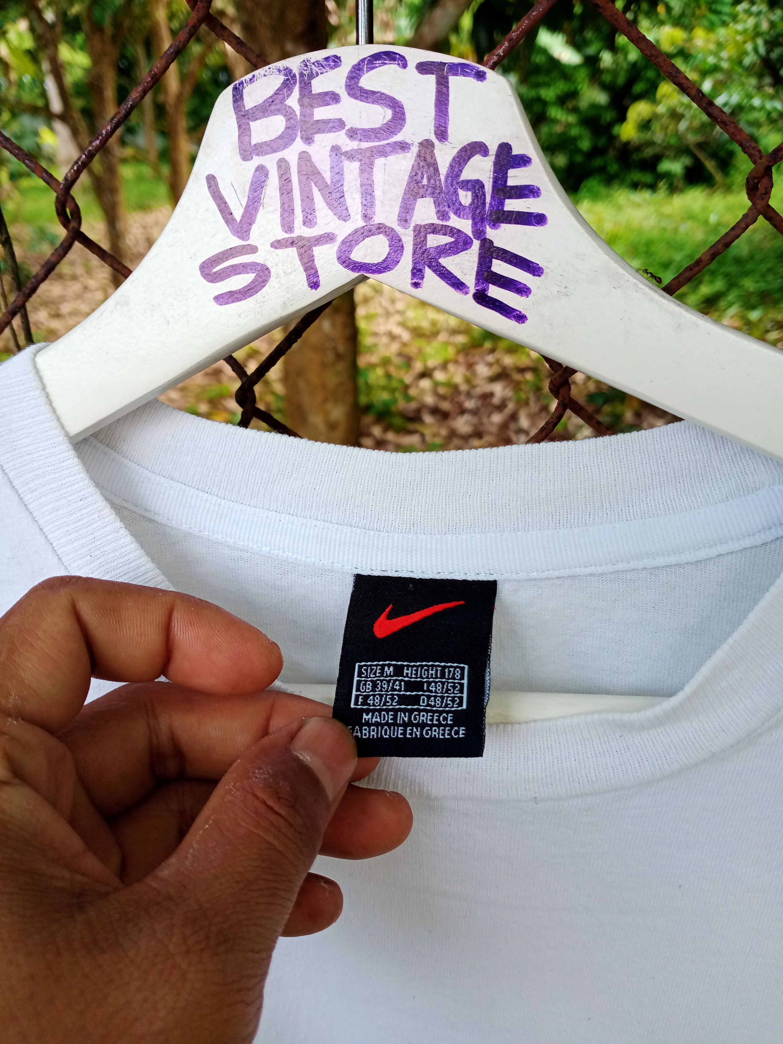 Nike Vintage Nike TShirt small logo asap rockey Size US M / EU 48-50 / 2 - 3 Thumbnail