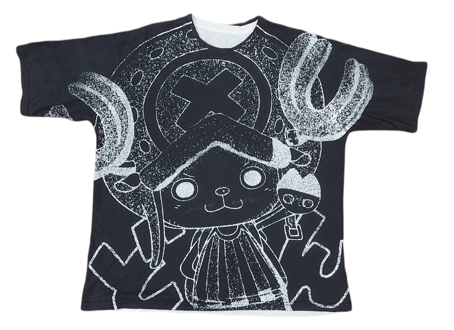 Anime RARE ONE PIECE ANIME TONY TONY CHOPPER REVERSIBLE T-SHIRT Size US L / EU 52-54 / 3 - 1 Thumbnail