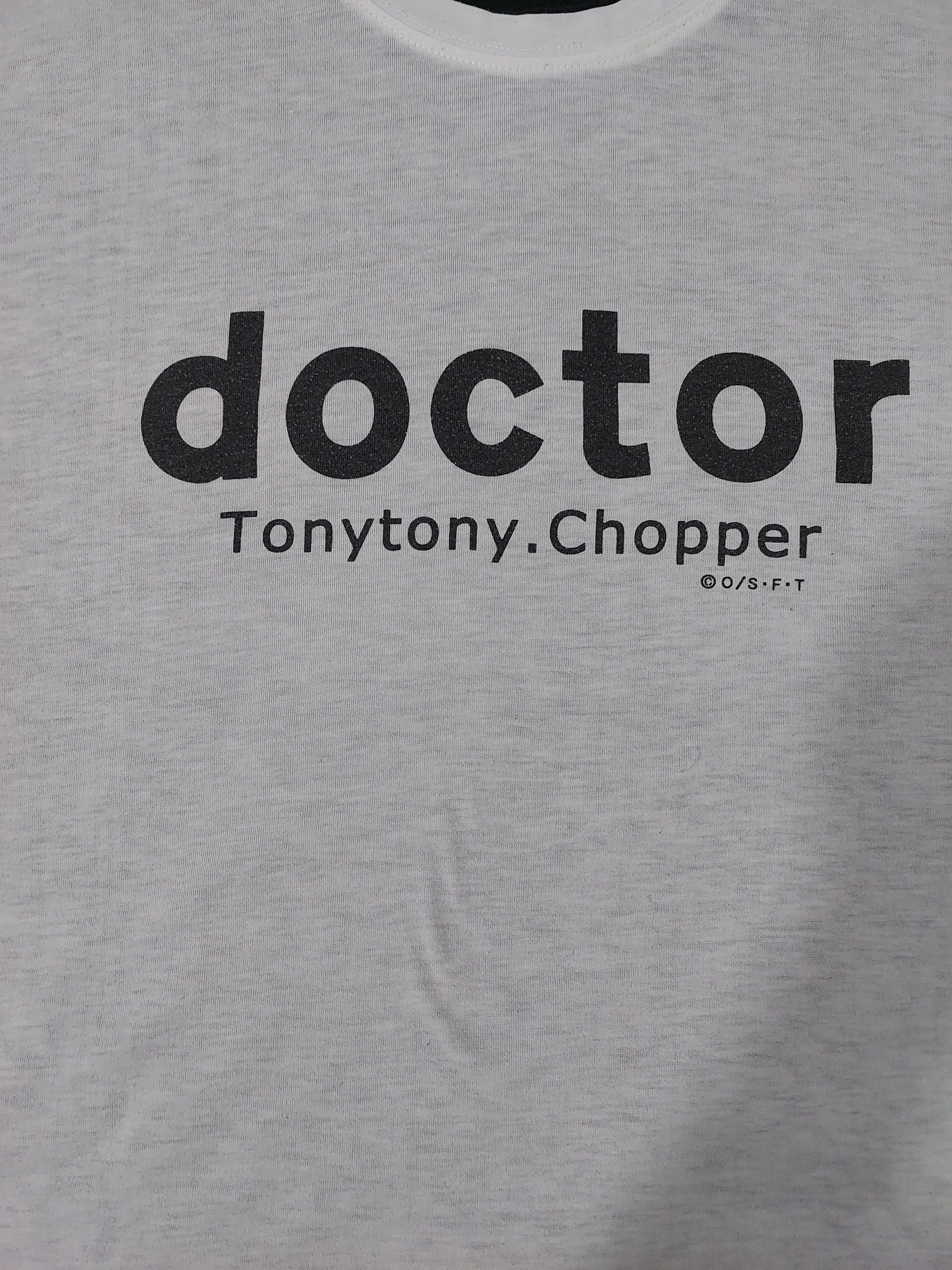 Anime RARE ONE PIECE ANIME TONY TONY CHOPPER REVERSIBLE T-SHIRT Size US L / EU 52-54 / 3 - 6 Thumbnail