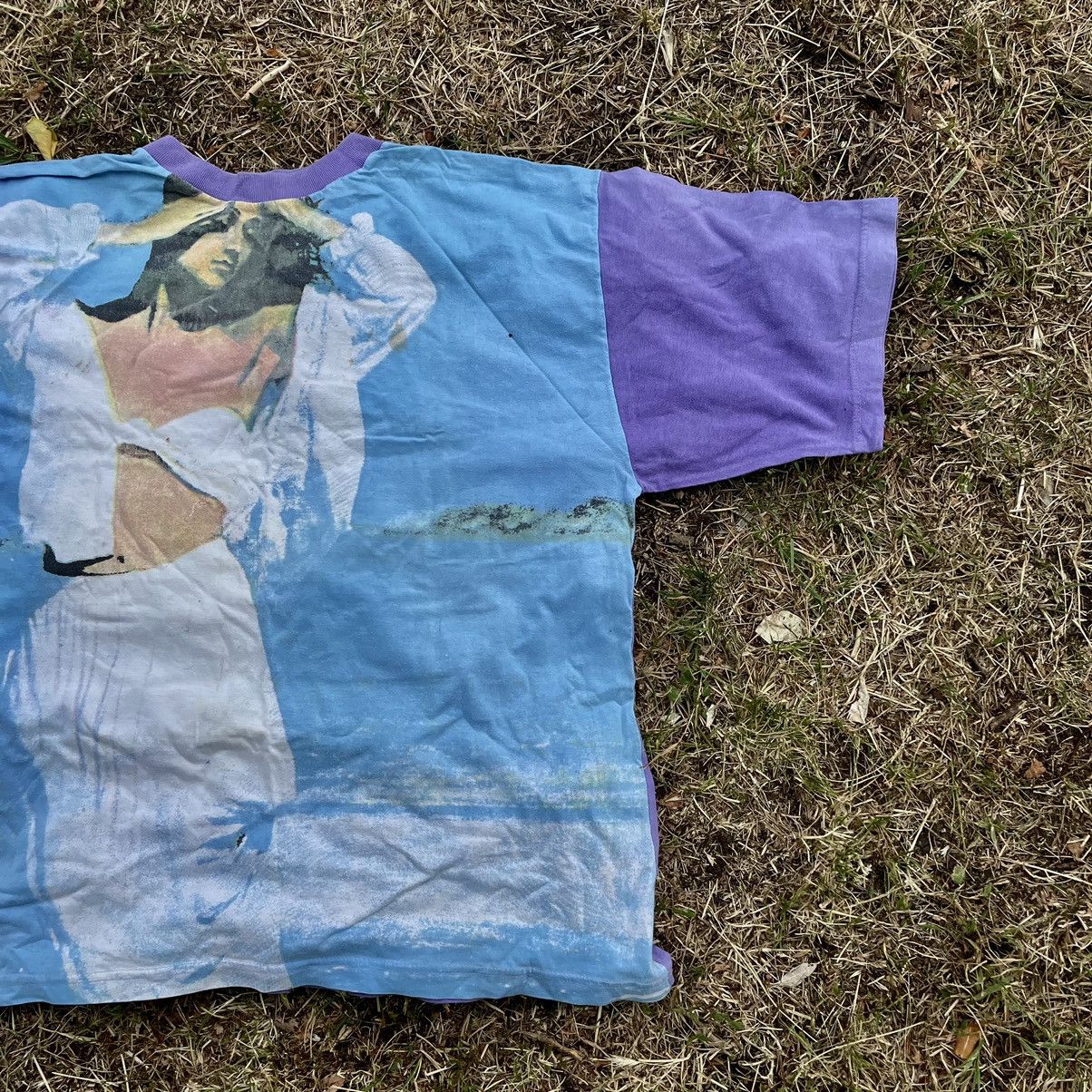 Vintage Vintage 90s Sun Faded Graphic Tee Streetwear Goddess Print X Size US XL / EU 56 / 4 - 2 Thumbnail
