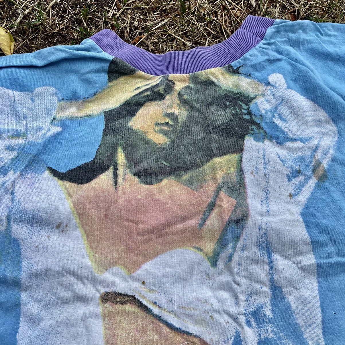 Vintage Vintage 90s Sun Faded Graphic Tee Streetwear Goddess Print X Size US XL / EU 56 / 4 - 5 Thumbnail
