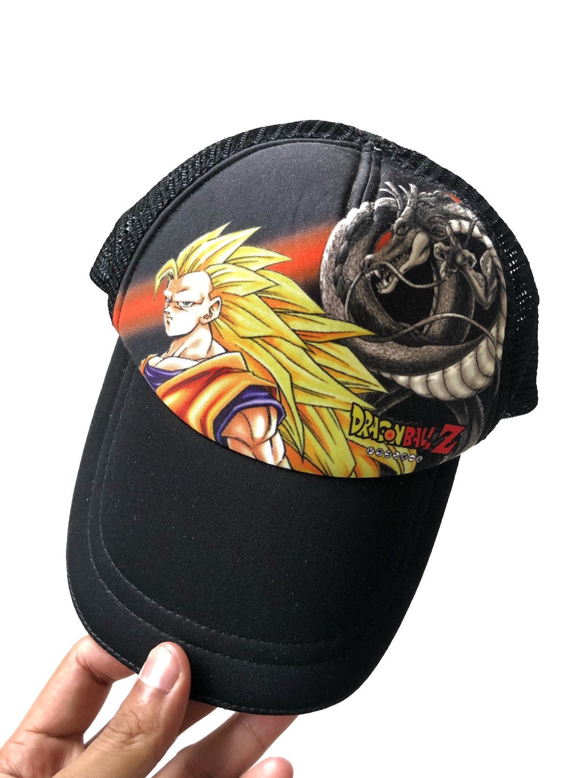 Anime HEAT🔥Dragon Ball Z Off Goku Super Saiya Mesh Cap Size ONE SIZE - 2 Thumbnail