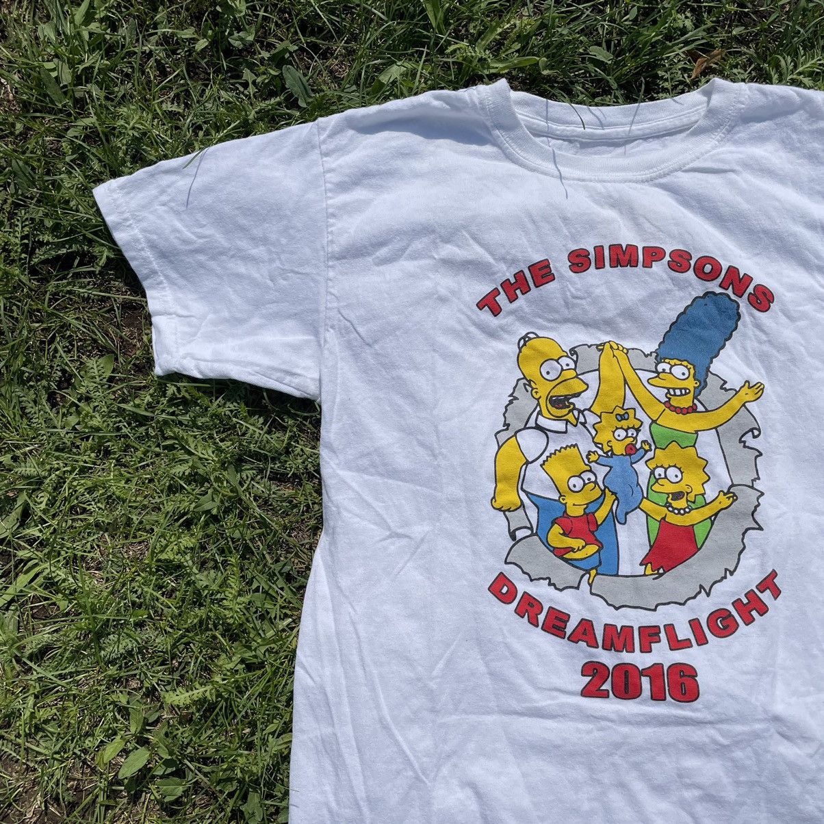 Cartoon Network Vintage 90s Bart Simpsons Family Tee Face Art Print Band Size US M / EU 48-50 / 2 - 3 Thumbnail