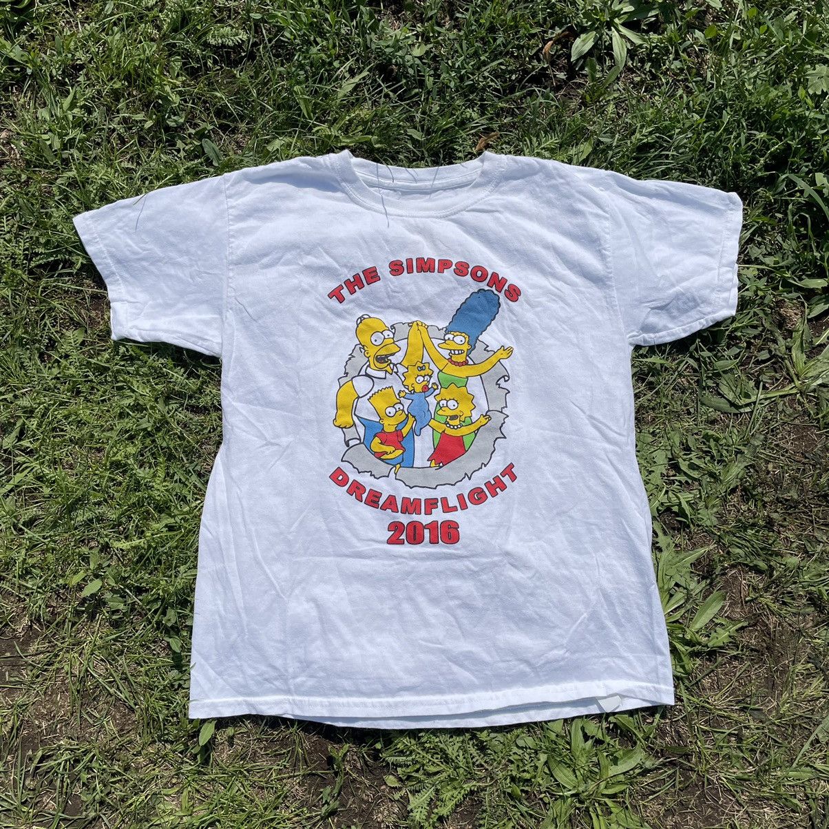 Cartoon Network Vintage 90s Bart Simpsons Family Tee Face Art Print Band Size US M / EU 48-50 / 2 - 1 Thumbnail