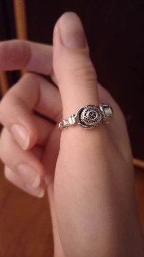 Jewelry Vintage Earphone Adjustable Ring Size ONE SIZE - 4 Thumbnail