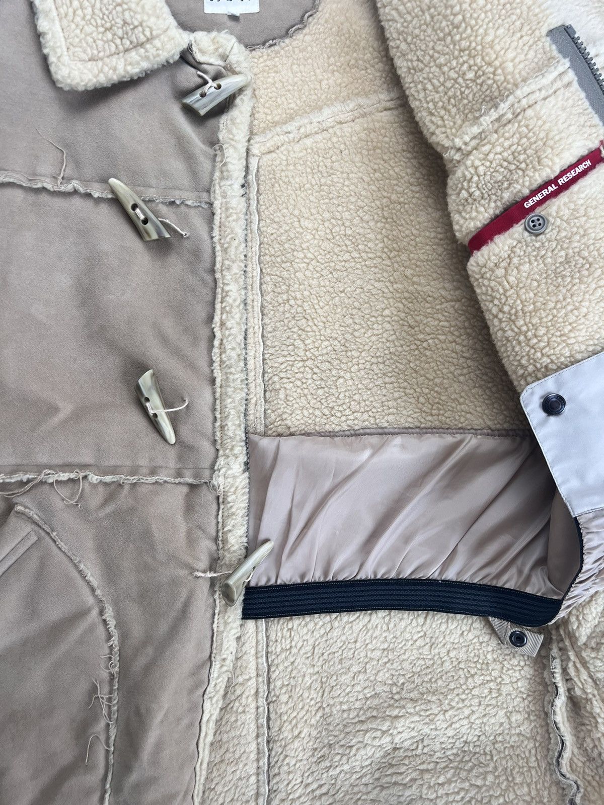 General Research 2000 Moleskin Sherpa Mouton Coat Style 705 Shearling Size US M / EU 48-50 / 2 - 5 Thumbnail