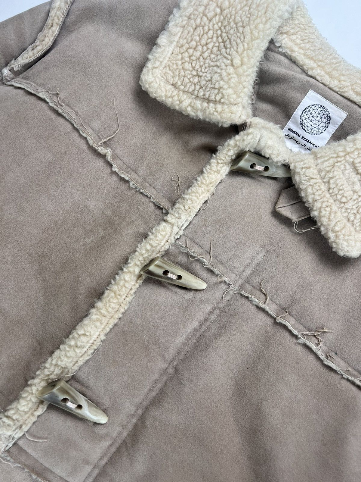 General Research 2000 Moleskin Sherpa Mouton Coat Style 705 Shearling Size US M / EU 48-50 / 2 - 16 Thumbnail
