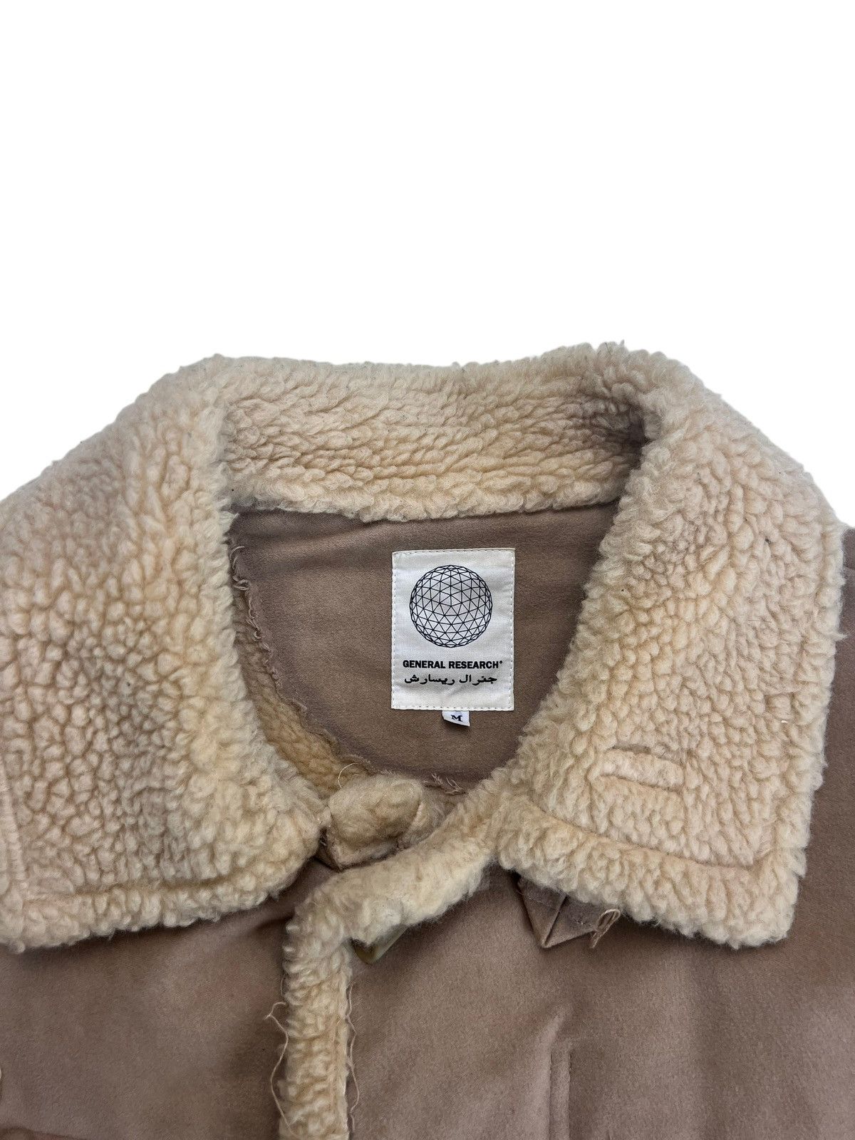 General Research 2000 Moleskin Sherpa Mouton Coat Style 705 Shearling Size US M / EU 48-50 / 2 - 2 Thumbnail