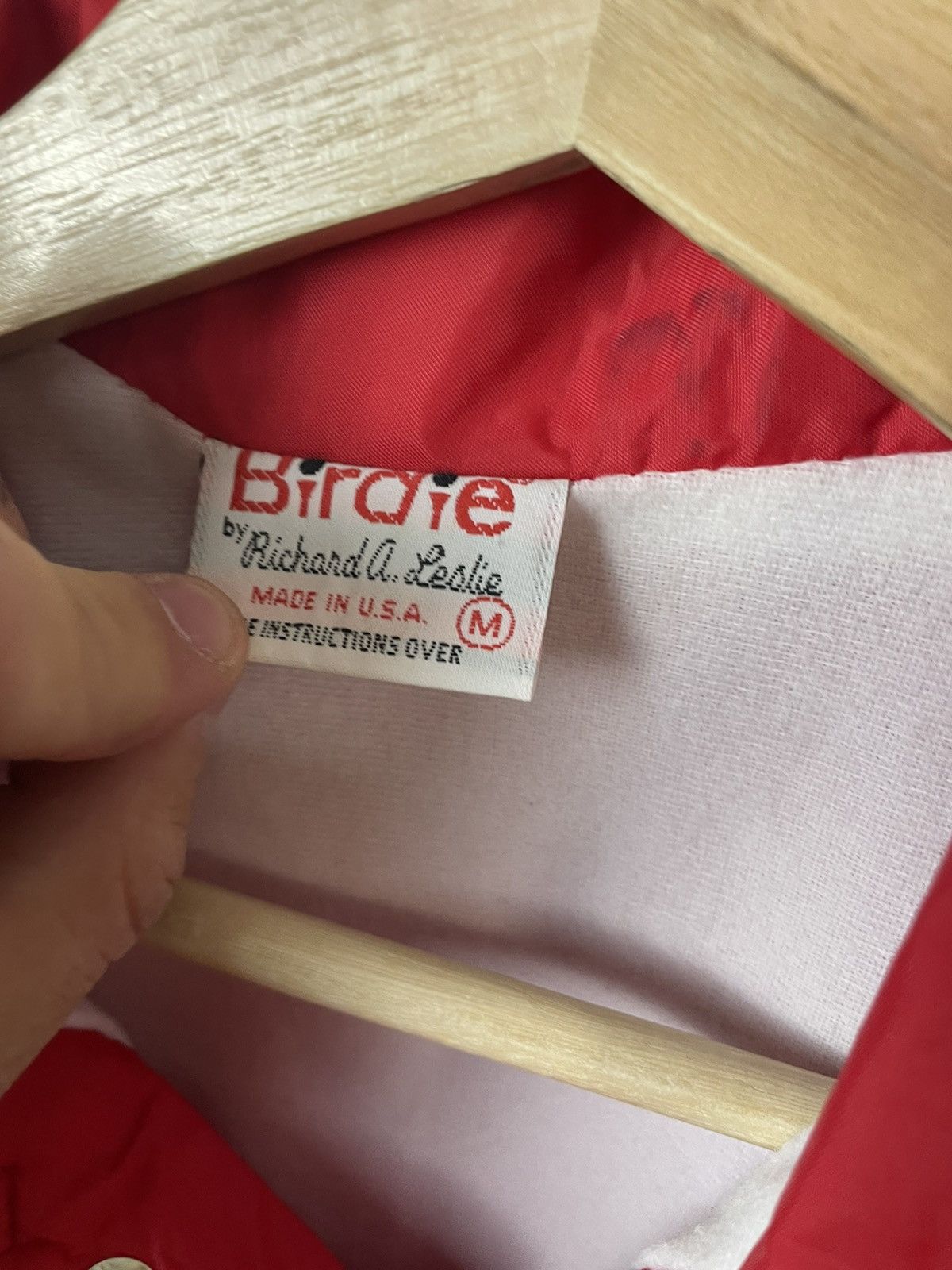 Vintage Vintage Birdie Satin Jacket Size US M / EU 48-50 / 2 - 2 Thumbnail