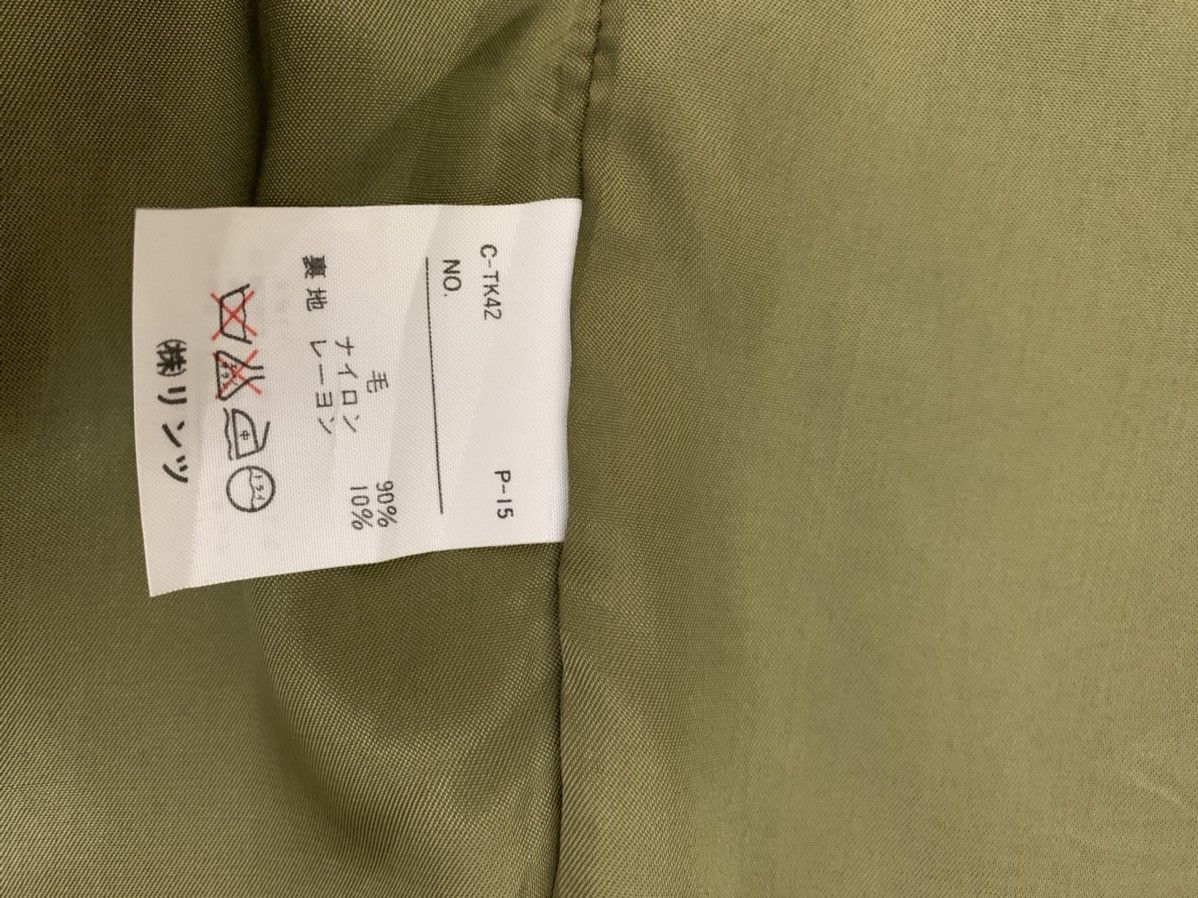 United Colors Of Benetton United Colors Of Benetton Wool Coat Size L / US 10 / IT 46 - 9 Thumbnail