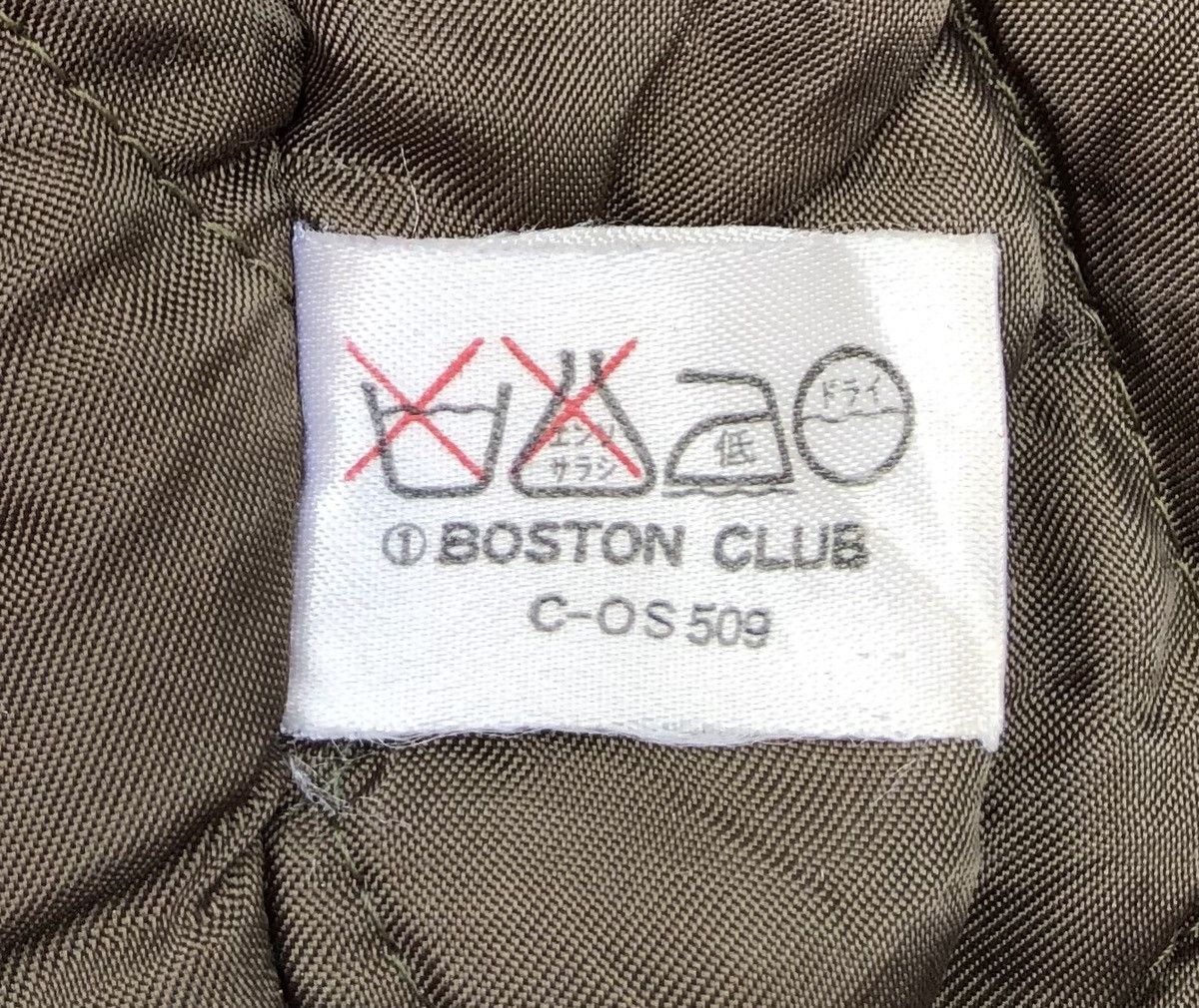 Vintage Vintage 90s Boston Club Bombers Jacket Size US L / EU 52-54 / 3 - 12 Thumbnail