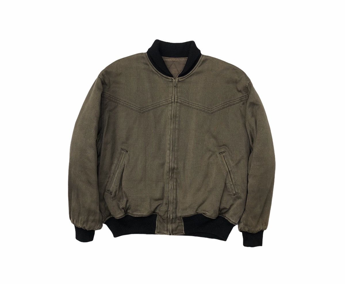 Vintage Vintage 90s Boston Club Bombers Jacket Size US L / EU 52-54 / 3 - 1 Thumbnail