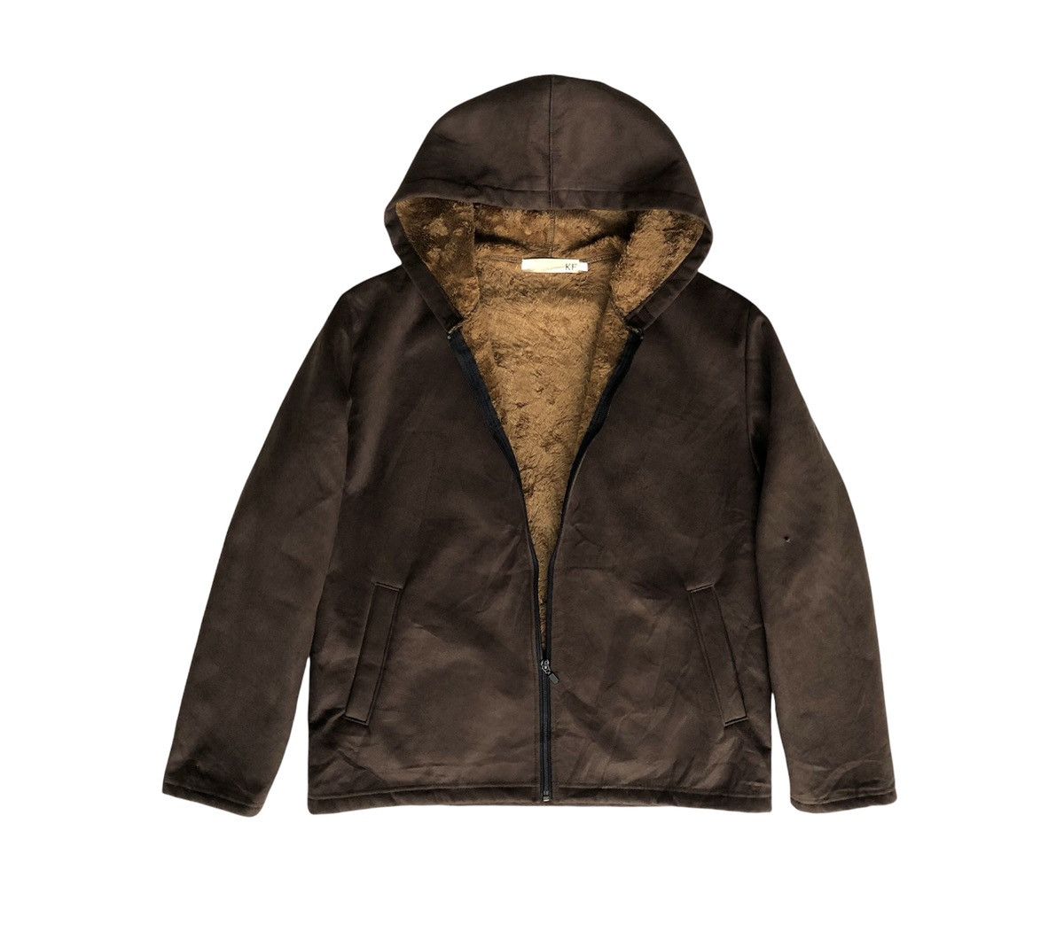 Japanese Brand Japanese Brand Krofofro Suede Faux Fur Lined Jacket Size US M / EU 48-50 / 2 - 6 Thumbnail