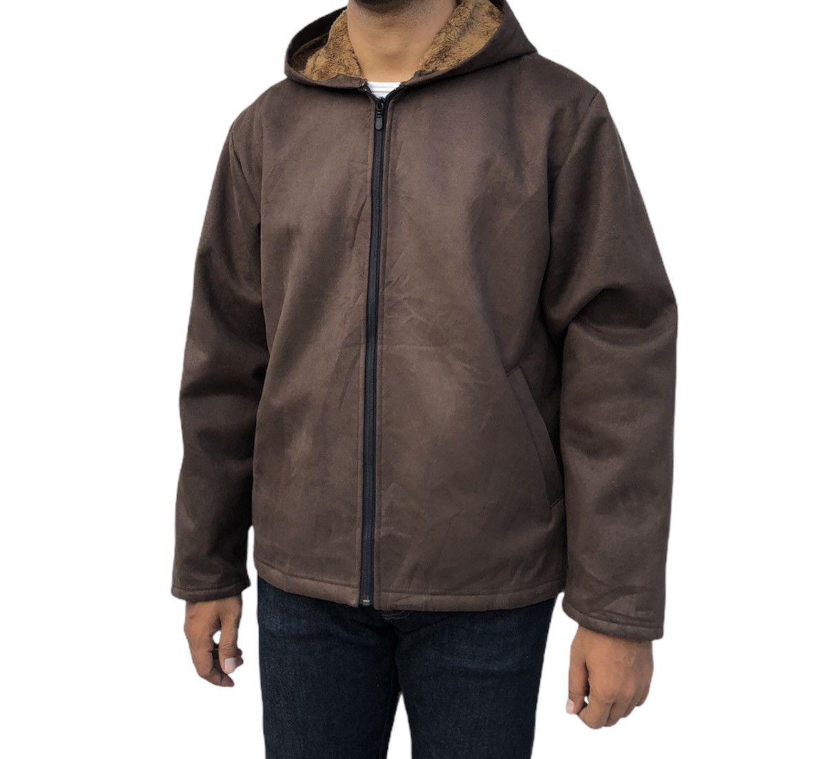Japanese Brand Japanese Brand Krofofro Suede Faux Fur Lined Jacket Size US M / EU 48-50 / 2 - 2 Thumbnail