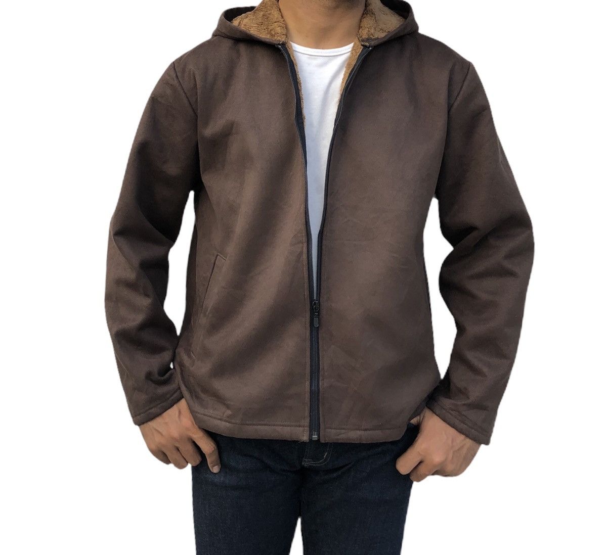 Japanese Brand Japanese Brand Krofofro Suede Faux Fur Lined Jacket Size US M / EU 48-50 / 2 - 4 Thumbnail