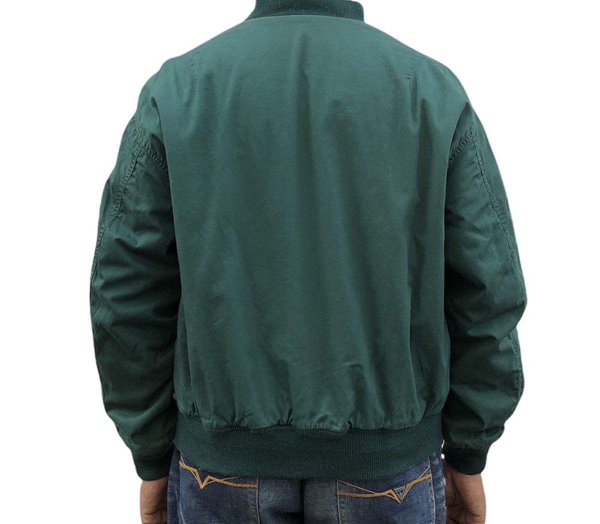 Vintage Vintage One Quarter Reversible Bomber Jacket Size US M / EU 48-50 / 2 - 3 Thumbnail