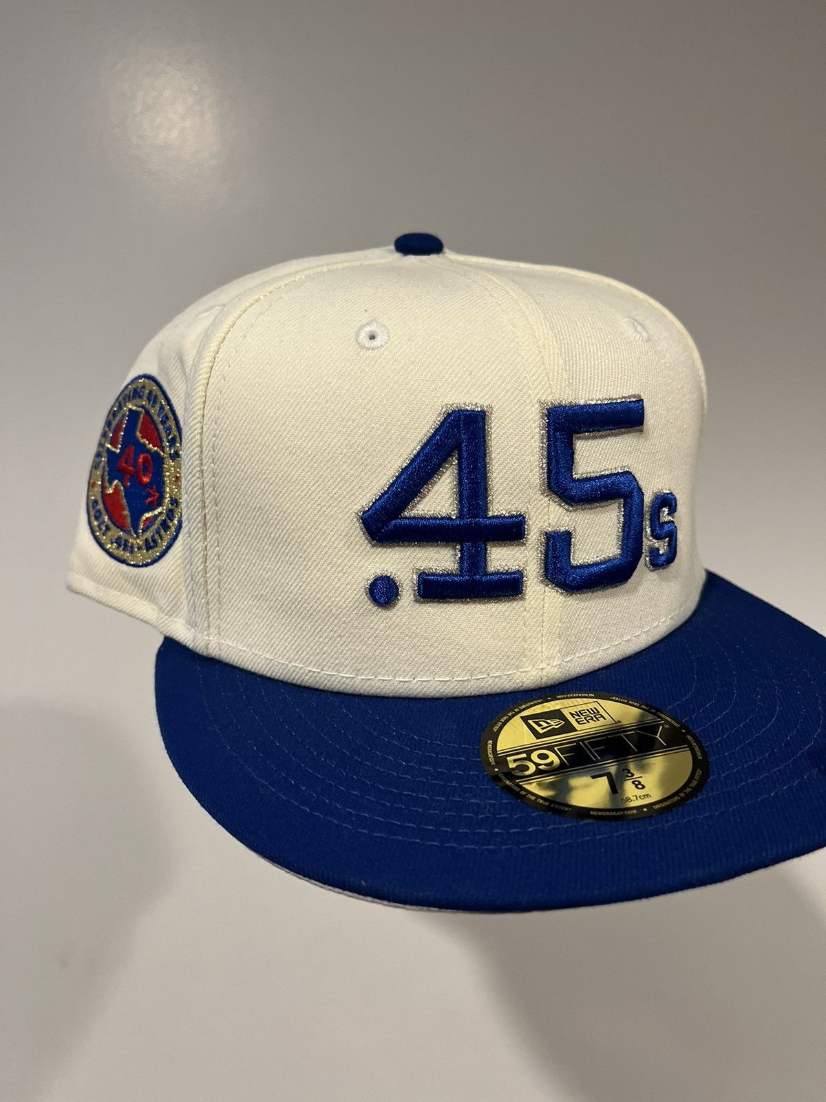image of Hat Club x Mlb Hatclub Exclusive Beer Pack Colt .45 Houston Astros 7 3/8 in Off White, Men's
