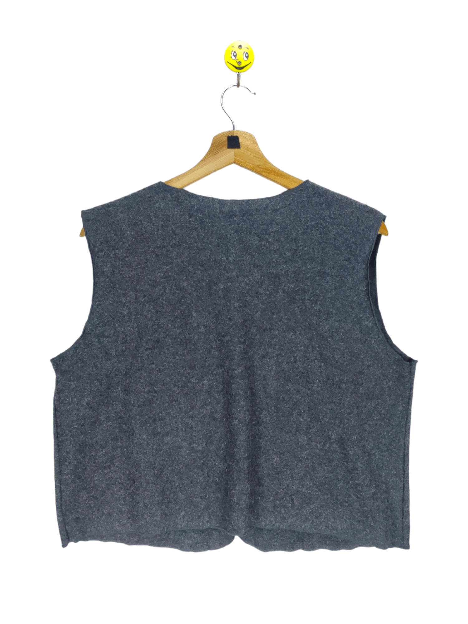 Japanese Brand Steals🔥Vintage Vest Crop Disstressed Style by Floralia Size M / US 6-8 / IT 42-44 - 2 Thumbnail