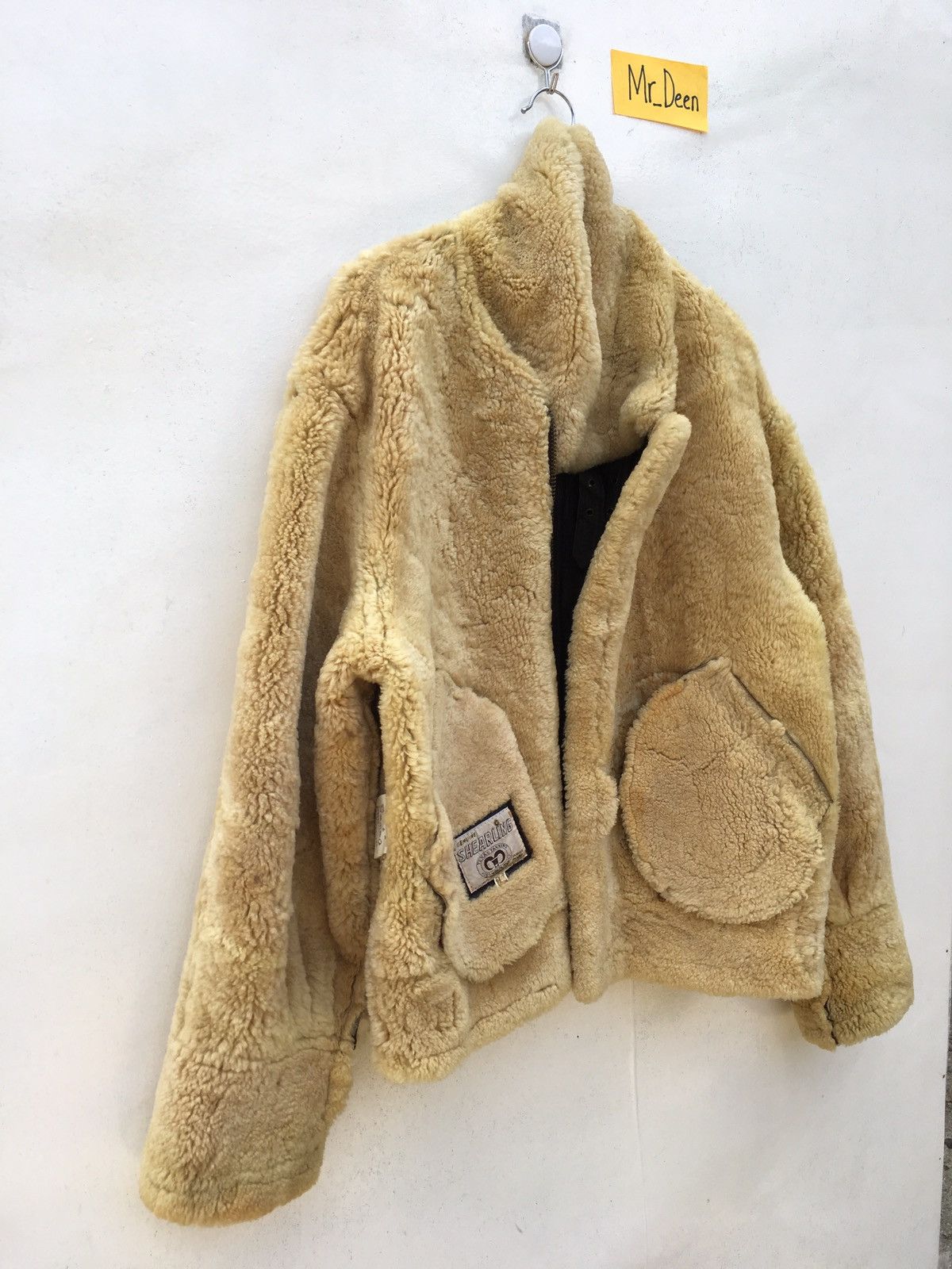 Vintage Vintage Genuine Shearling Brown Sheepskin Leather Jacket Size US L / EU 52-54 / 3 - 14 Thumbnail