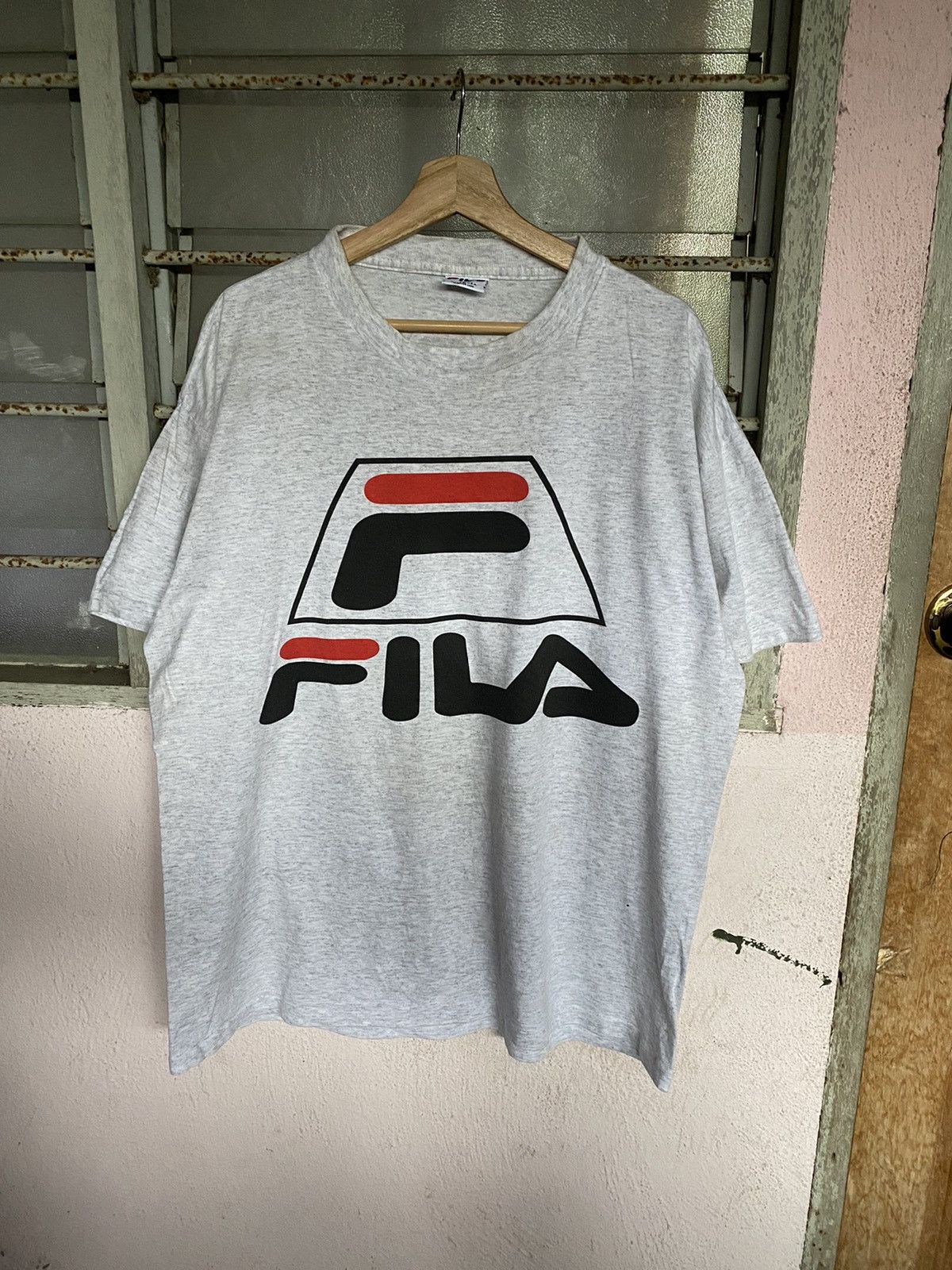 Fila × Vintage Vintage Fila Big Logo Tshirt Size US L / EU 52-54 / 3 - 5 Thumbnail