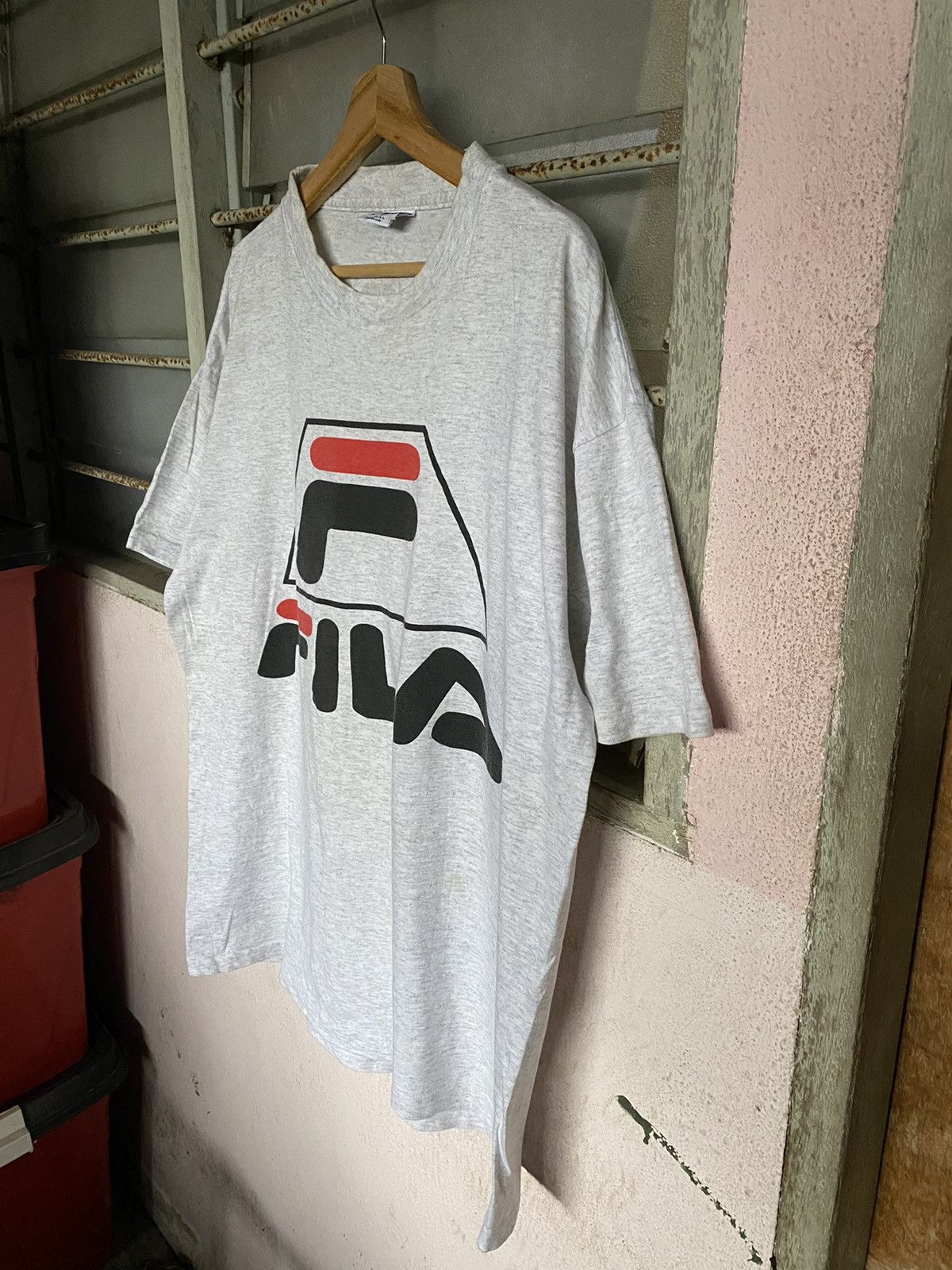 Fila × Vintage Vintage Fila Big Logo Tshirt Size US L / EU 52-54 / 3 - 4 Thumbnail