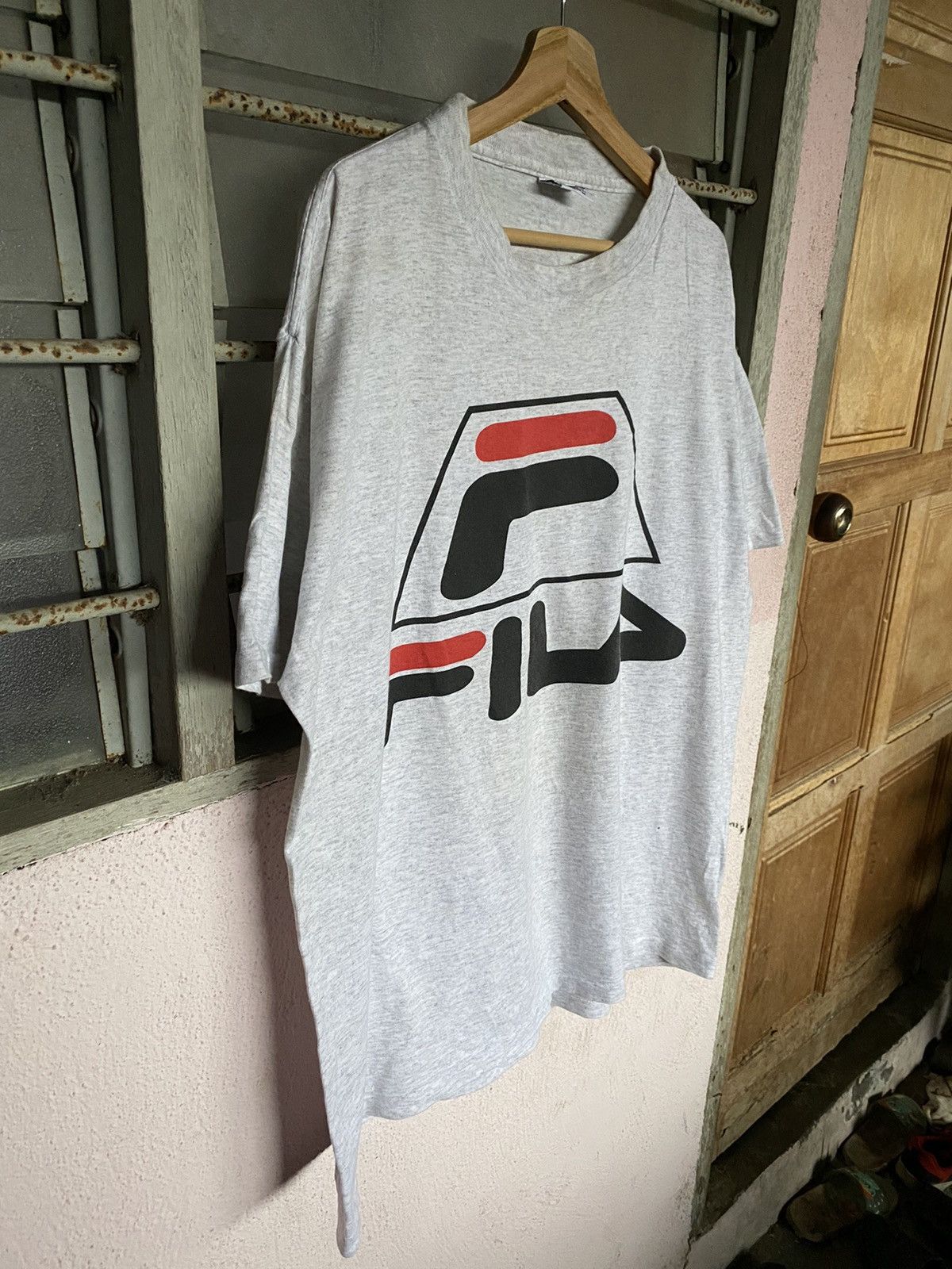 Fila × Vintage Vintage Fila Big Logo Tshirt Size US L / EU 52-54 / 3 - 3 Thumbnail
