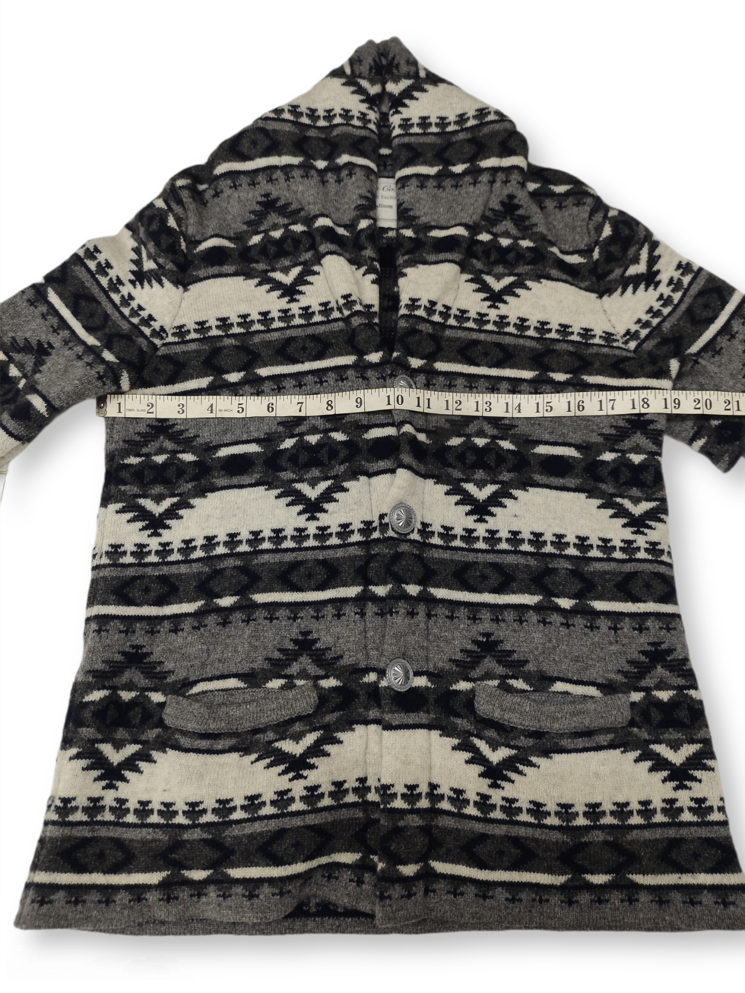 Beams Plus 🔥Rare Vintage Beams NavajoWool Cardigan Size US M / EU 48-50 / 2 - 9 Thumbnail