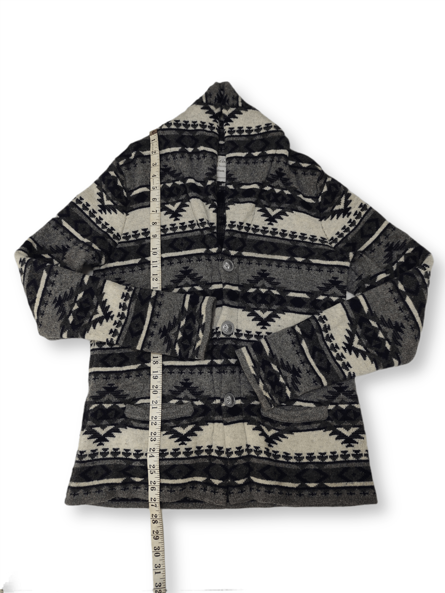Beams Plus 🔥Rare Vintage Beams NavajoWool Cardigan Size US M / EU 48-50 / 2 - 10 Thumbnail