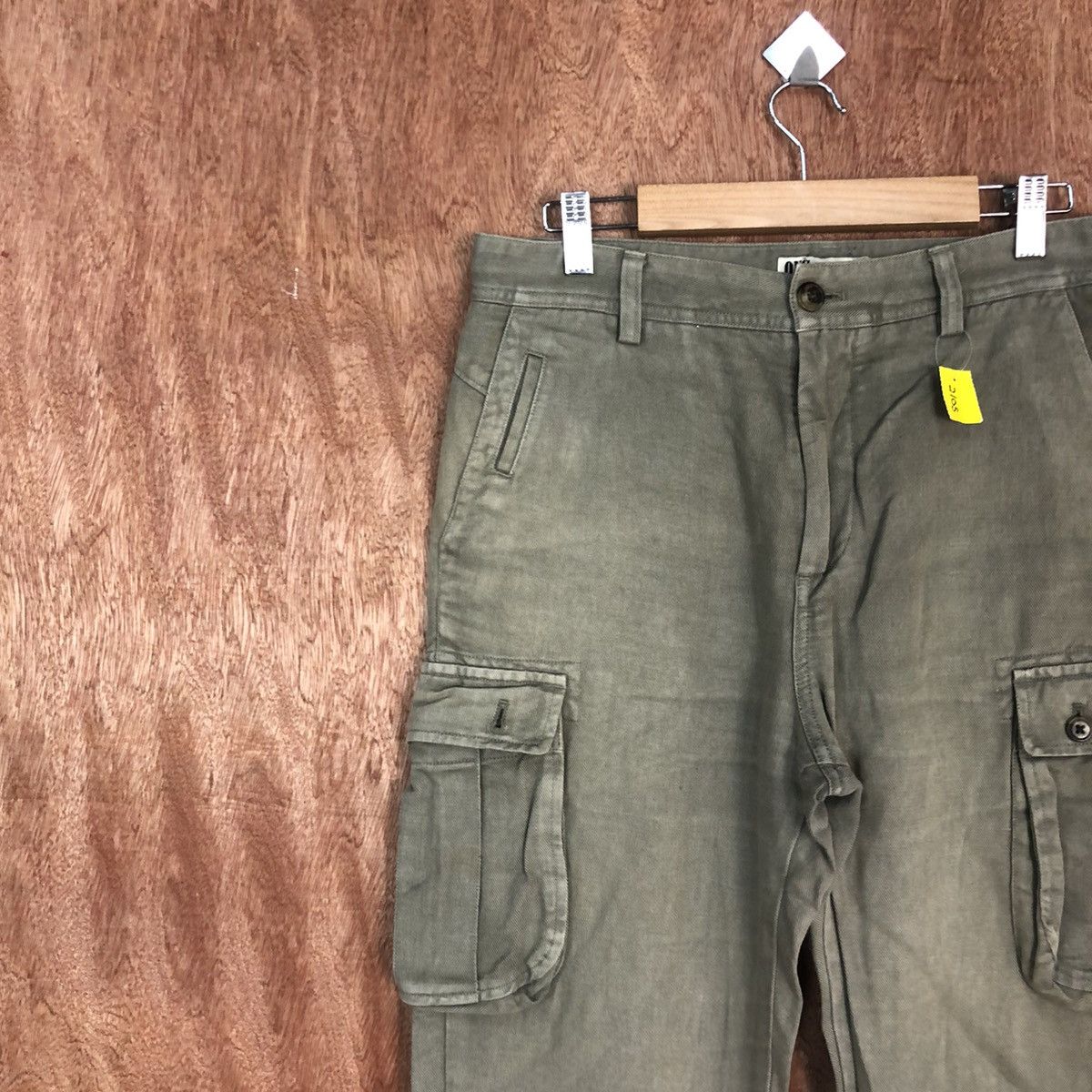 Faded Glory DLL ONS faded Green Multipocket utility Cargo Pants #2105 Size US 30 / EU 46 - 6 Thumbnail