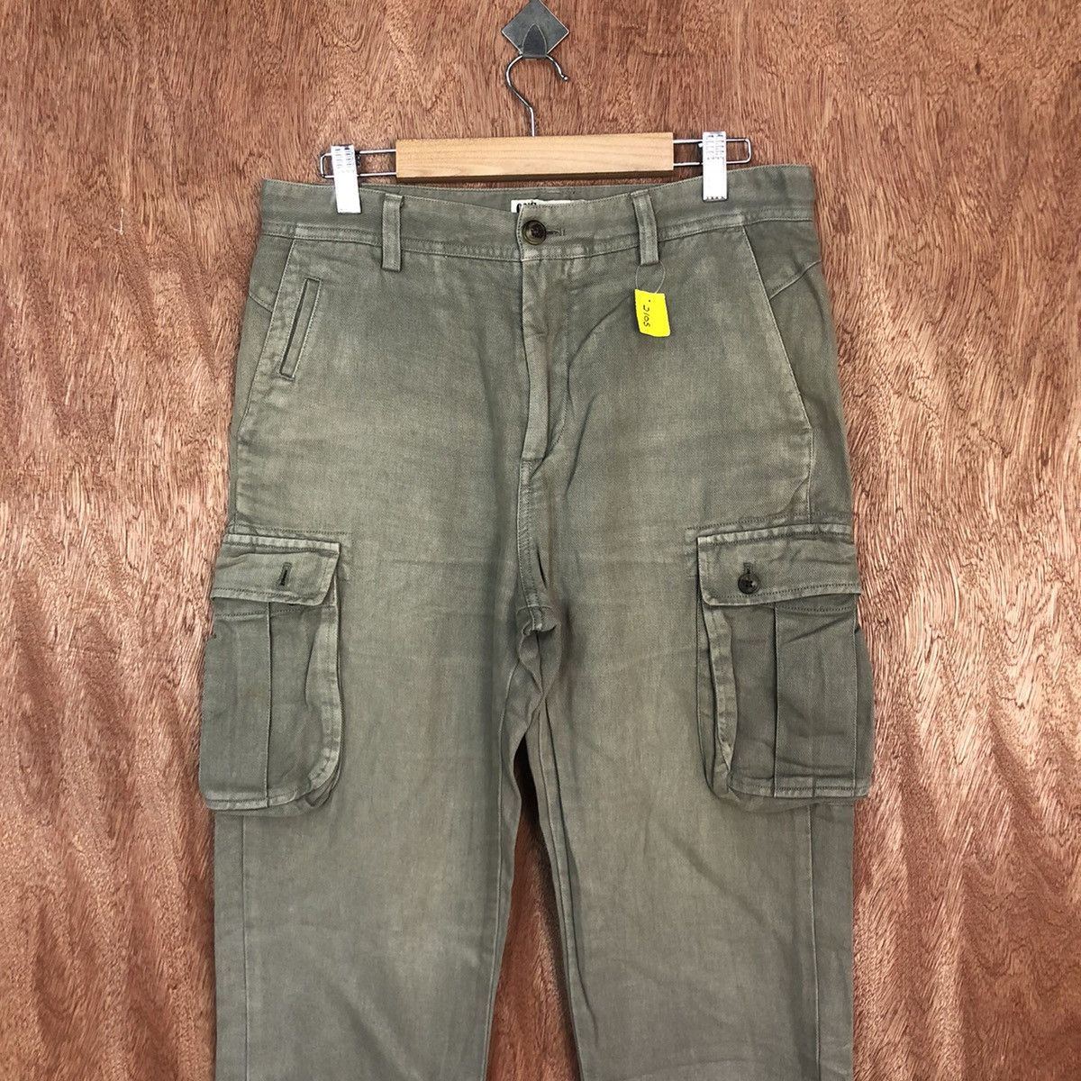 Faded Glory DLL ONS faded Green Multipocket utility Cargo Pants #2105 Size US 30 / EU 46 - 2 Thumbnail