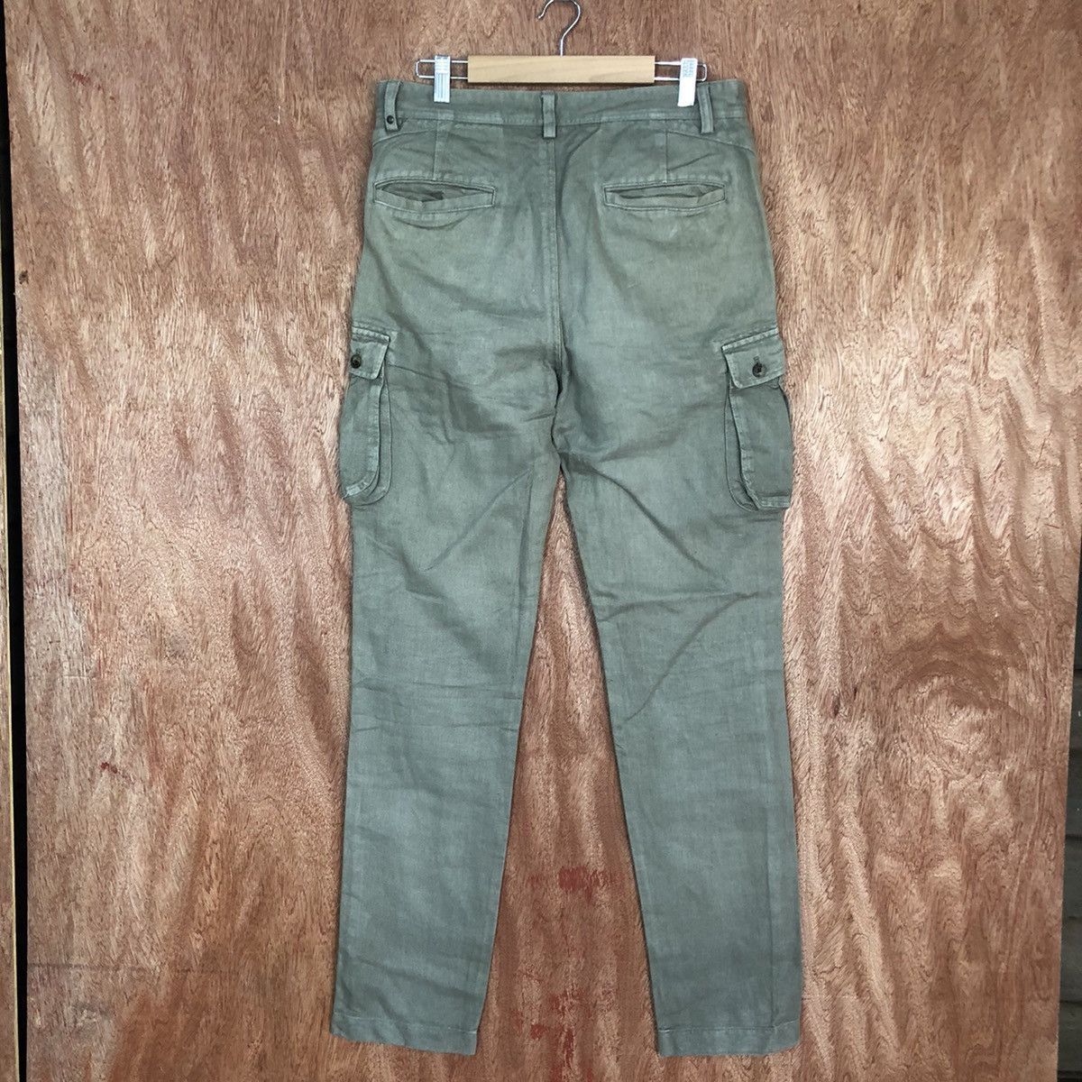 Faded Glory DLL ONS faded Green Multipocket utility Cargo Pants #2105 Size US 30 / EU 46 - 9 Thumbnail