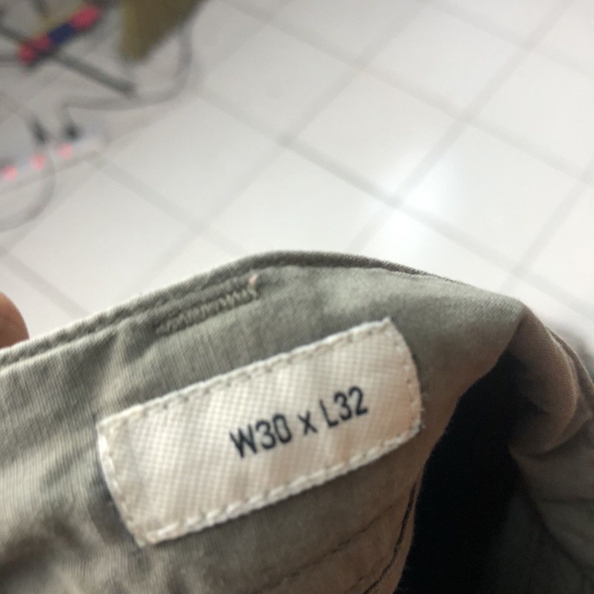 Faded Glory DLL ONS faded Green Multipocket utility Cargo Pants #2105 Size US 30 / EU 46 - 13 Thumbnail