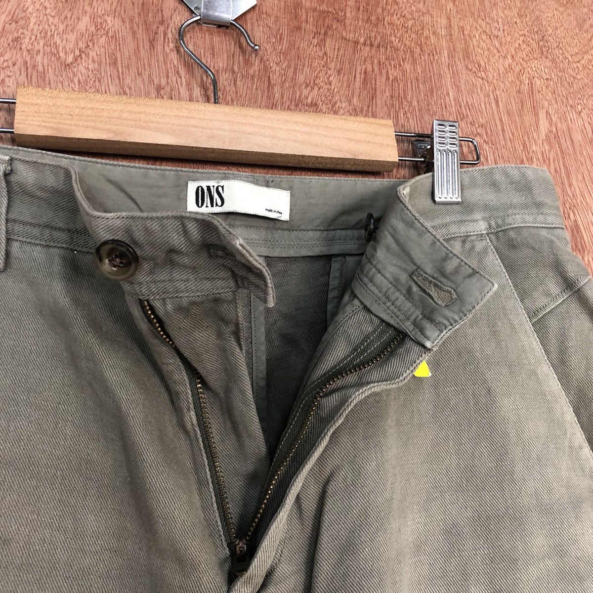 Faded Glory DLL ONS faded Green Multipocket utility Cargo Pants #2105 Size US 30 / EU 46 - 8 Thumbnail