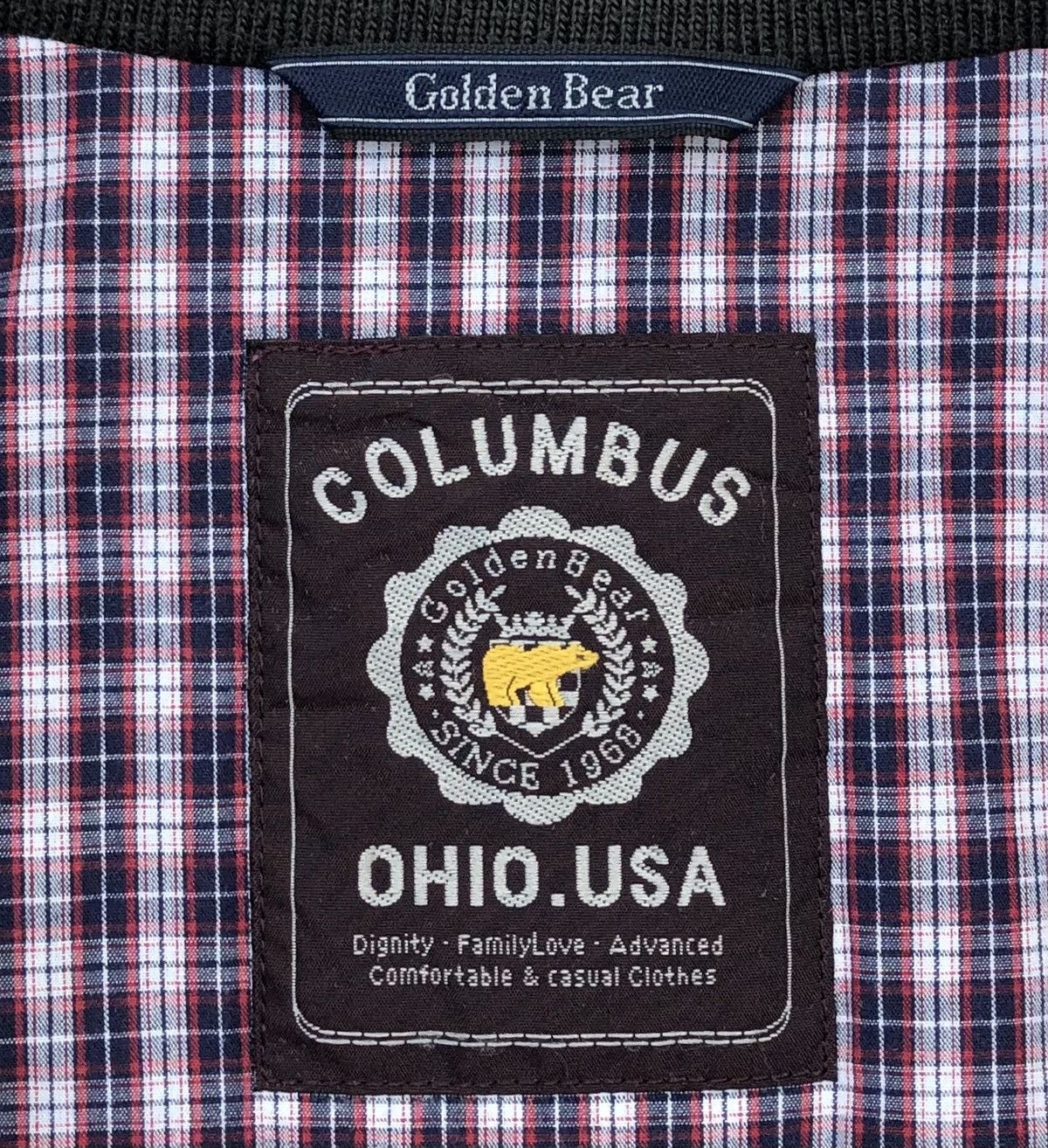 Golden Bear Vintage Golden Bear Columbus Ohio.USA Zipper Jacket Size US L / EU 52-54 / 3 - 14 Thumbnail