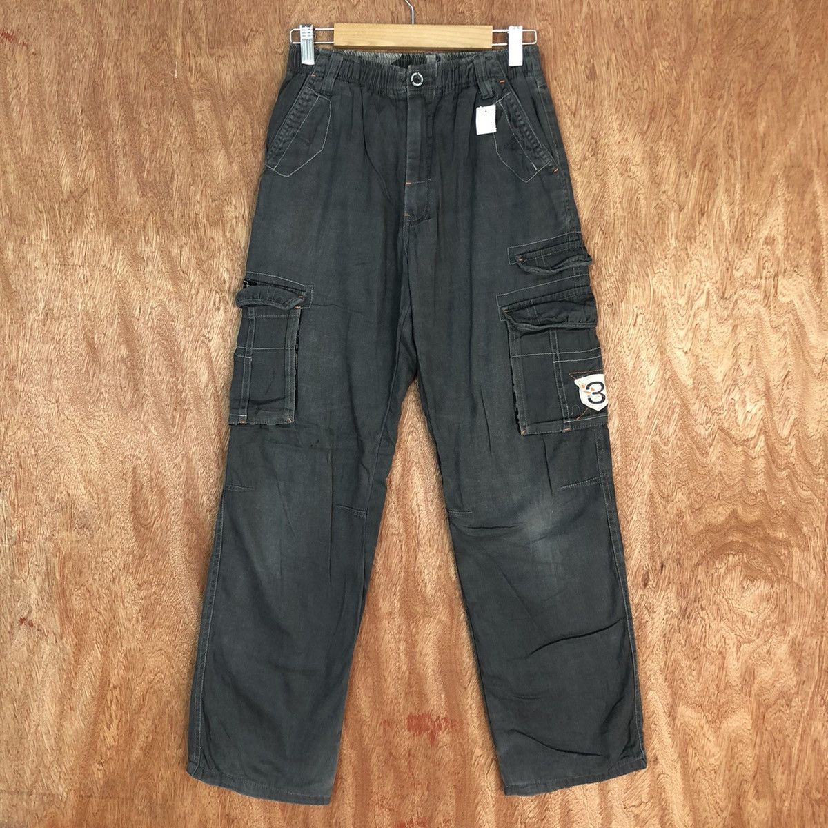 Faded Glory DLL TD-Mania Grey Multipocket Cargo Pants #2336 Size US 28 / EU 44 - 1 Thumbnail