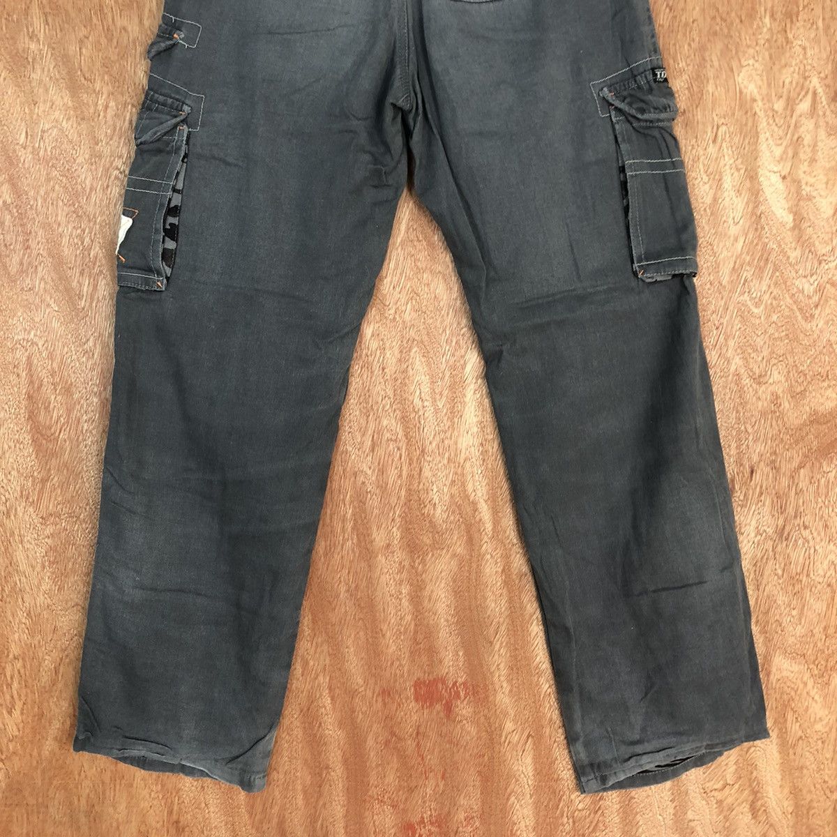 Faded Glory DLL TD-Mania Grey Multipocket Cargo Pants #2336 Size US 28 / EU 44 - 14 Thumbnail