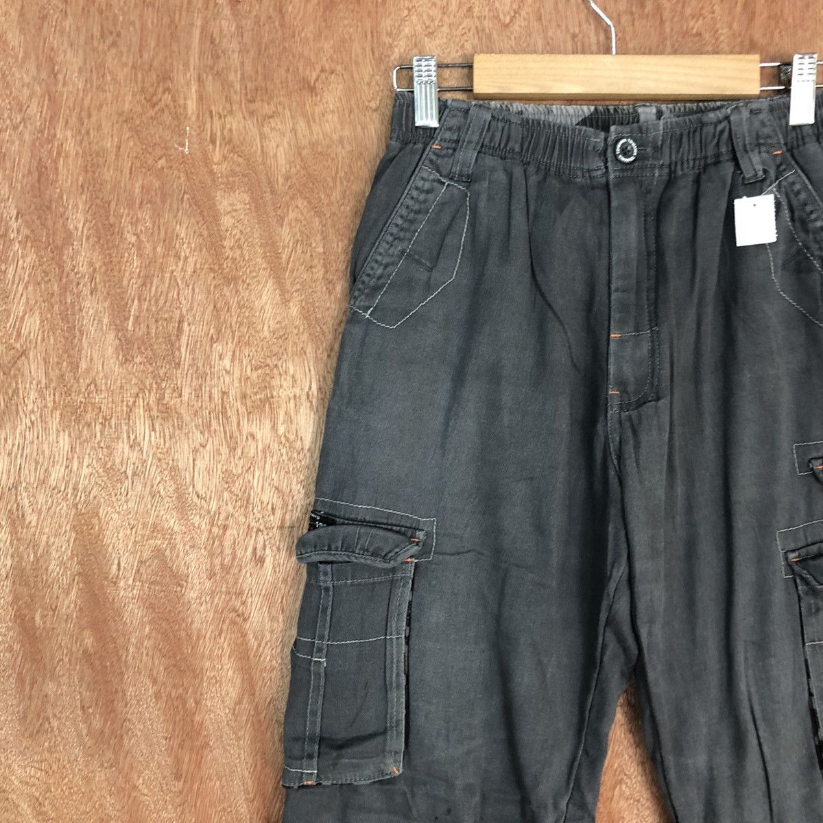 Faded Glory DLL TD-Mania Grey Multipocket Cargo Pants #2336 Size US 28 / EU 44 - 6 Thumbnail