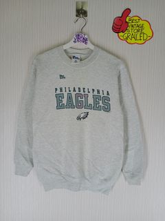 90's Philadelphia Eagles Logo 7 NFL T Shirt Kelly Green Size Large