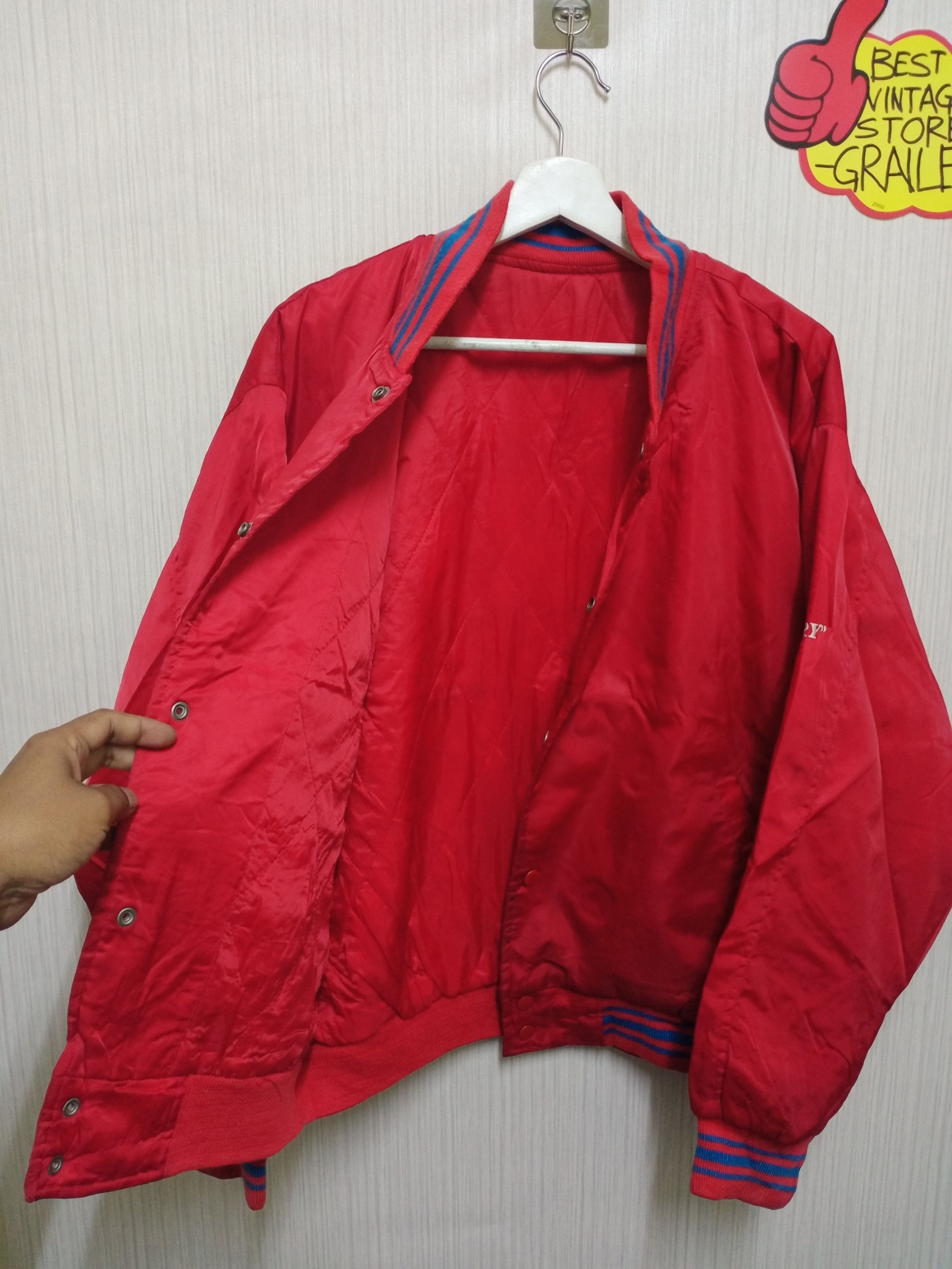 Superdry Vintage Super Dry Varsity Jacket Embroidery Logo Size US XL / EU 56 / 4 - 6 Thumbnail