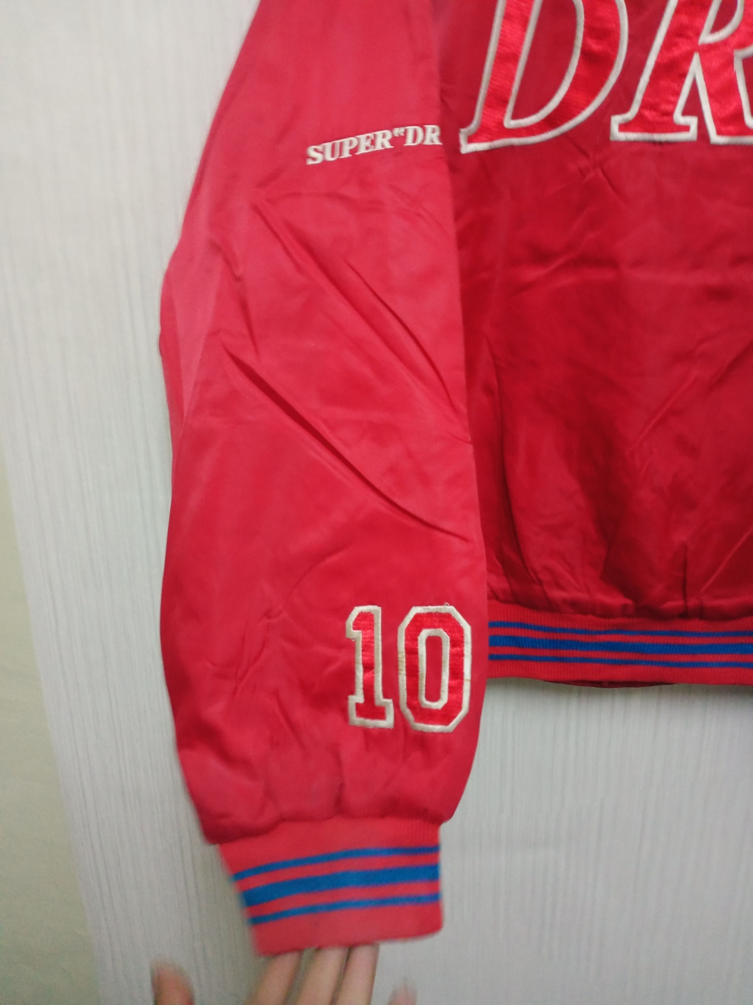 Superdry Vintage Super Dry Varsity Jacket Embroidery Logo Size US XL / EU 56 / 4 - 3 Thumbnail
