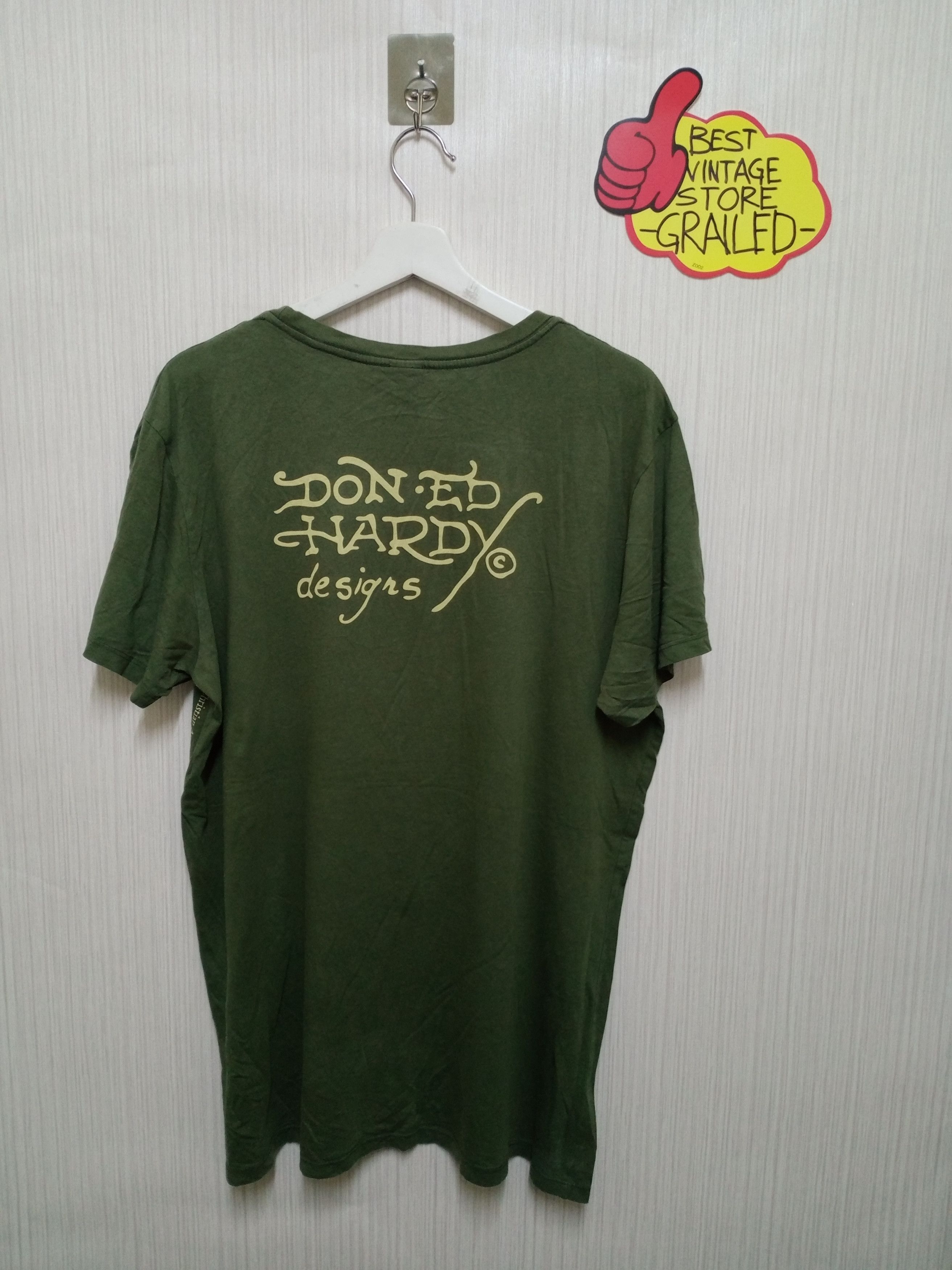 Christian Audigier Ed Hardy by Christian Audigier Ed Hardy Tshirt Size US L / EU 52-54 / 3 - 7 Thumbnail
